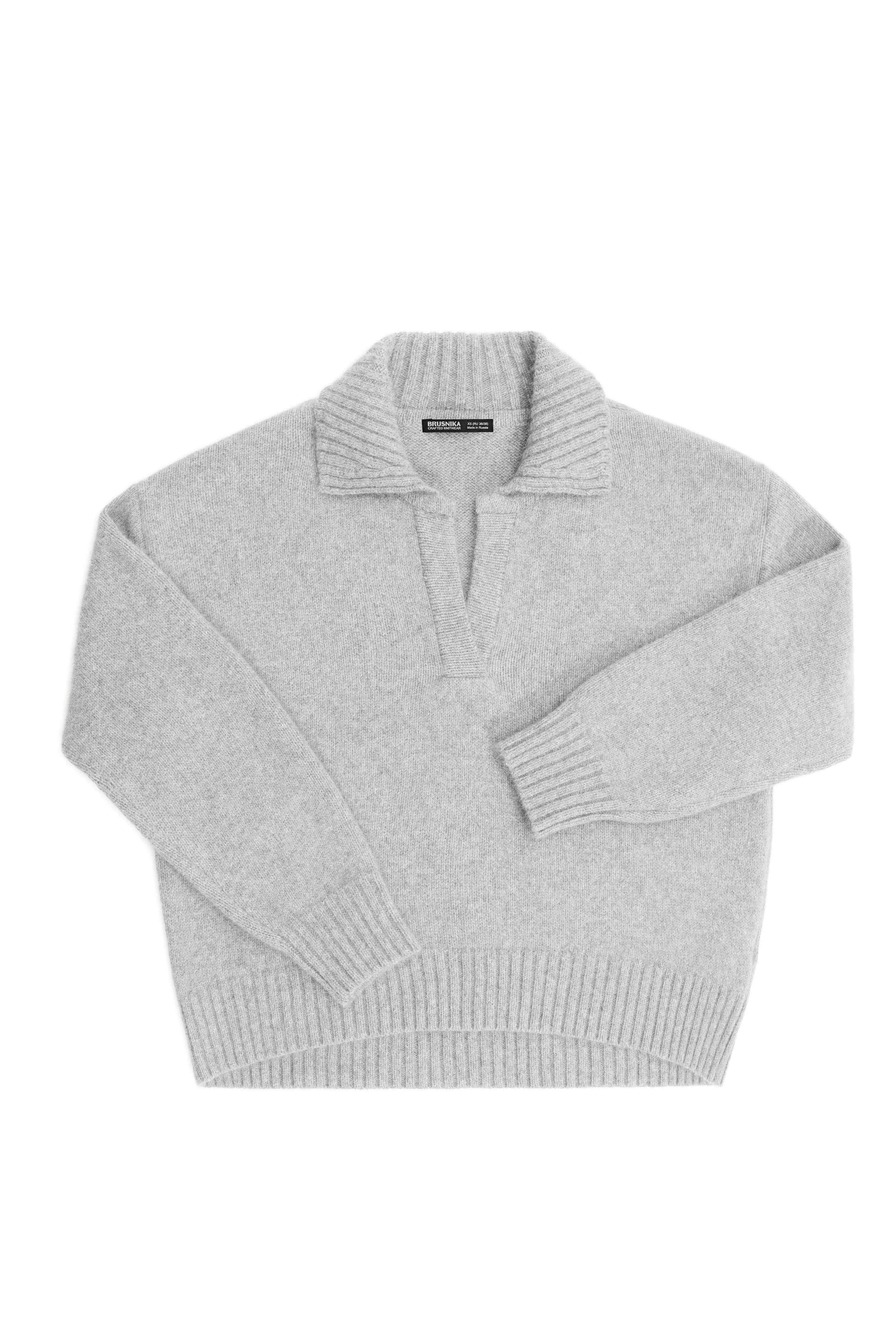 Джемпер из пуха лисы