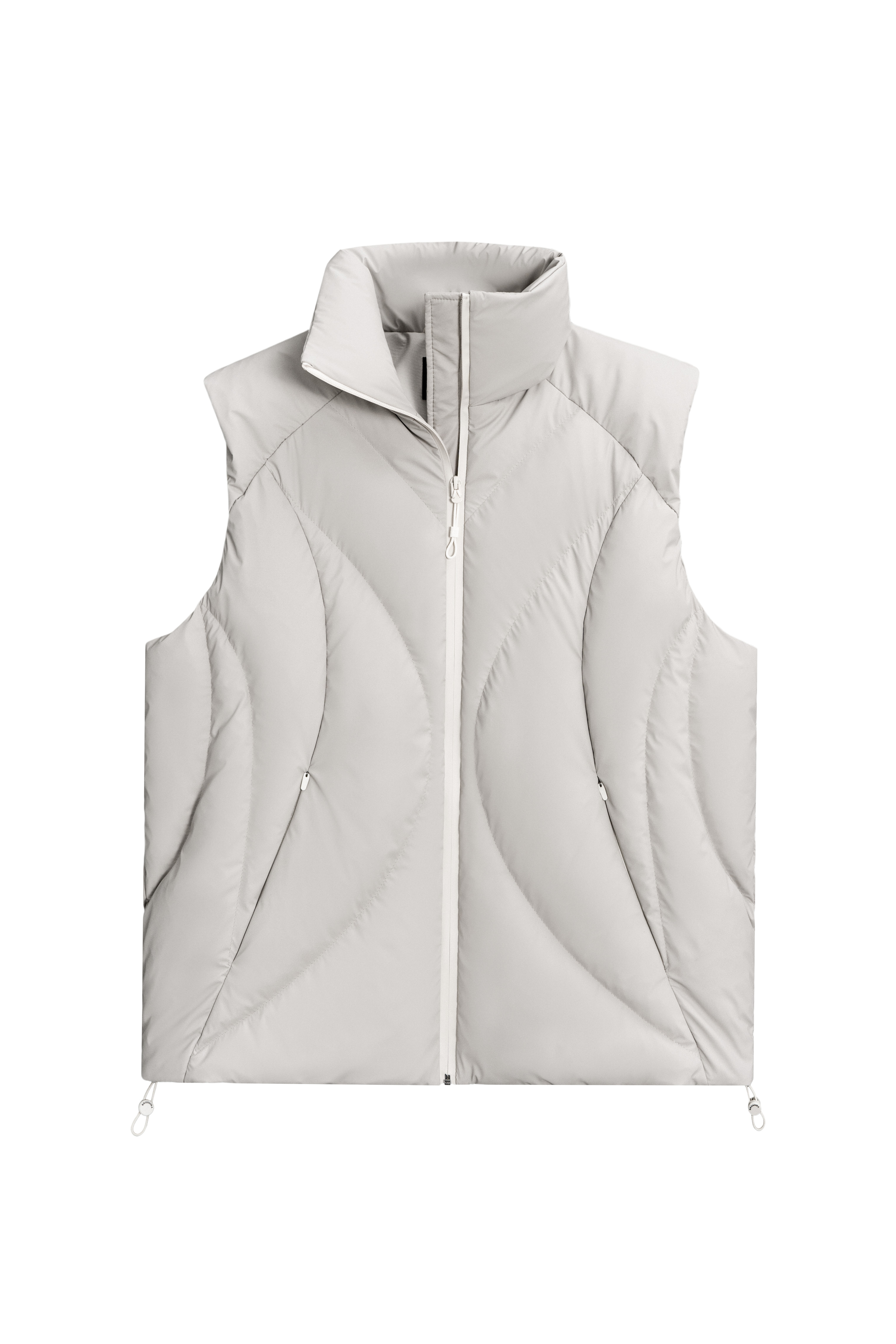 Стеганый жилет на пуху