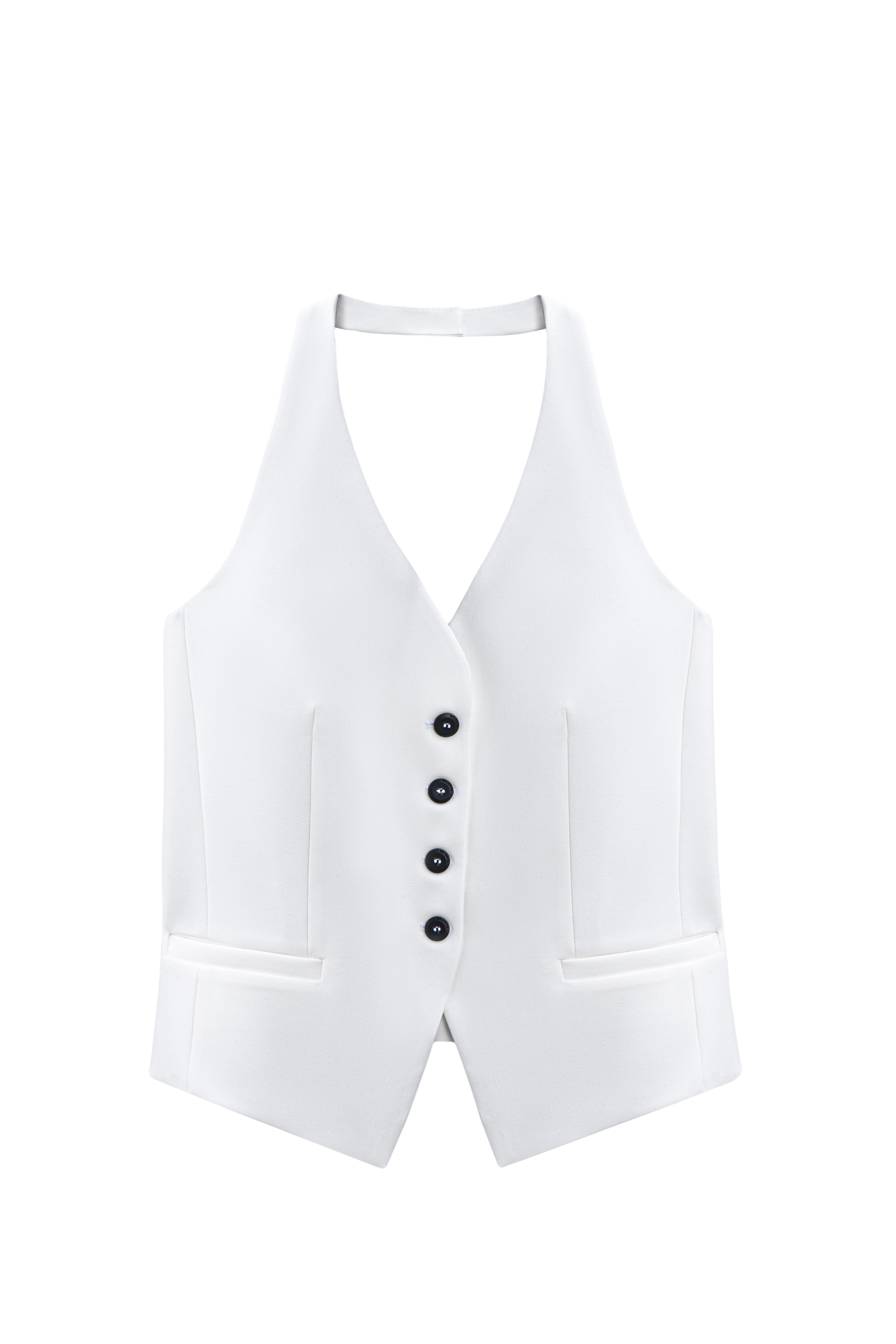 Жилет с открытой спинкой