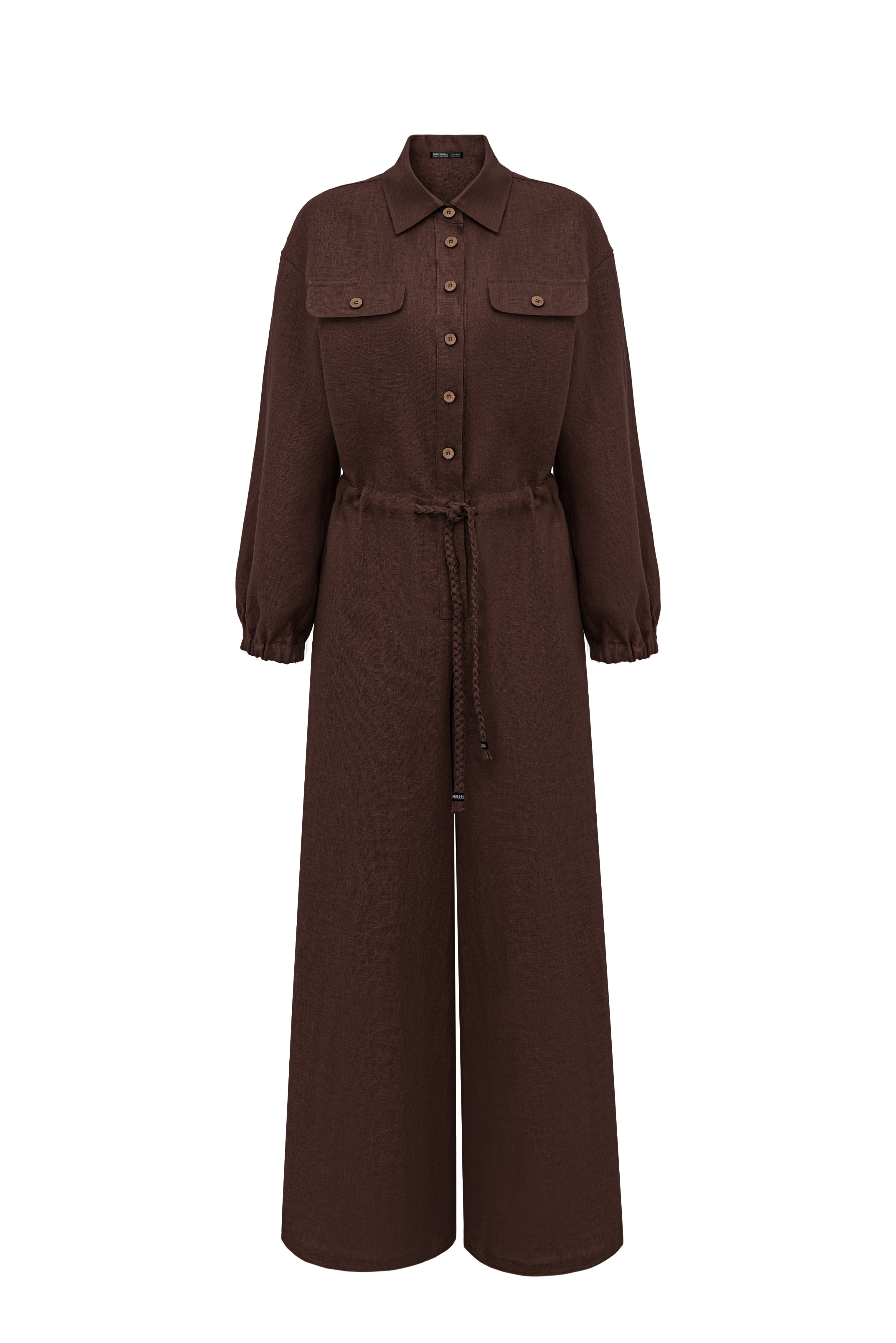 Комбинезон с длинным рукавом