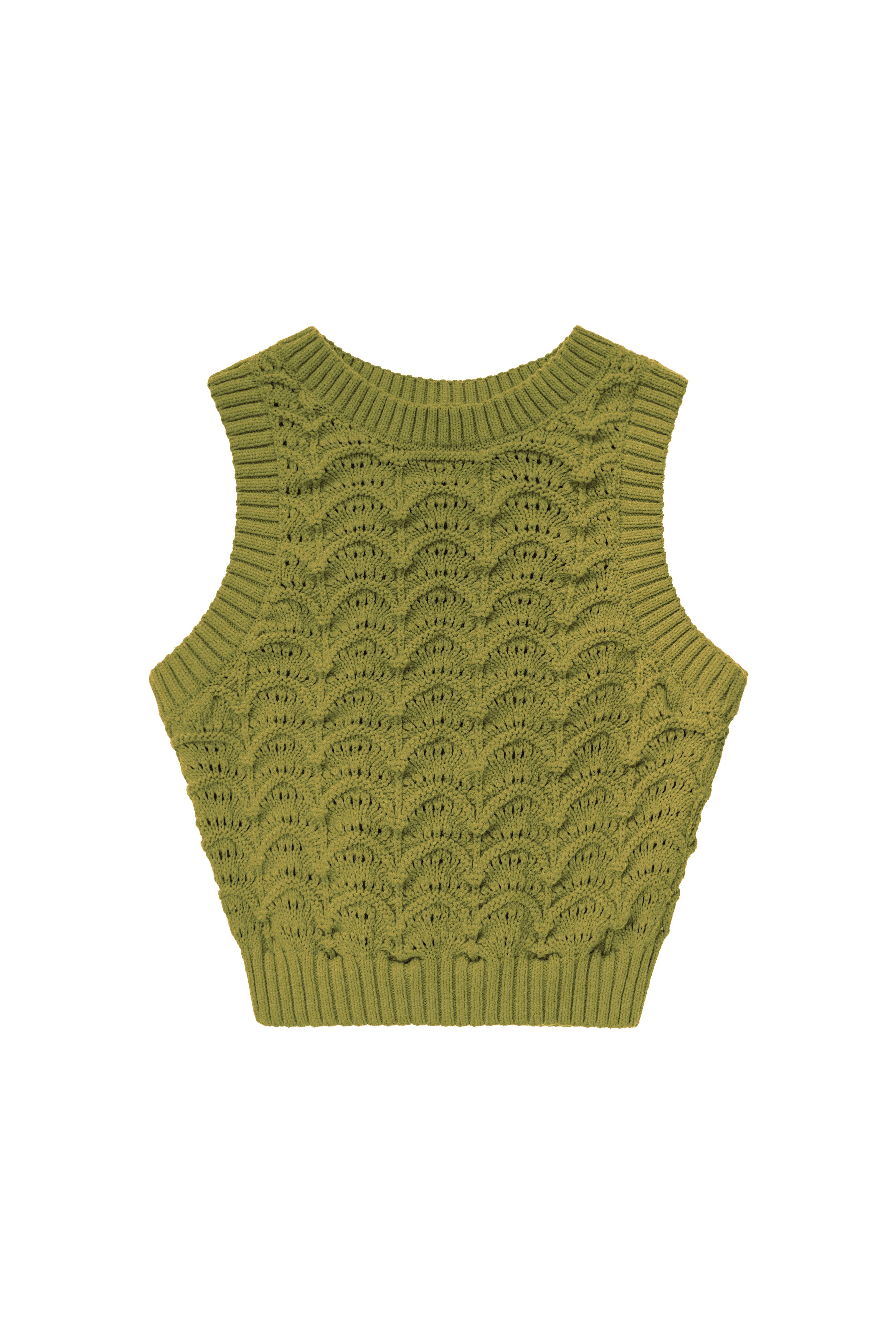 Трикотажный хлопоквый топ 