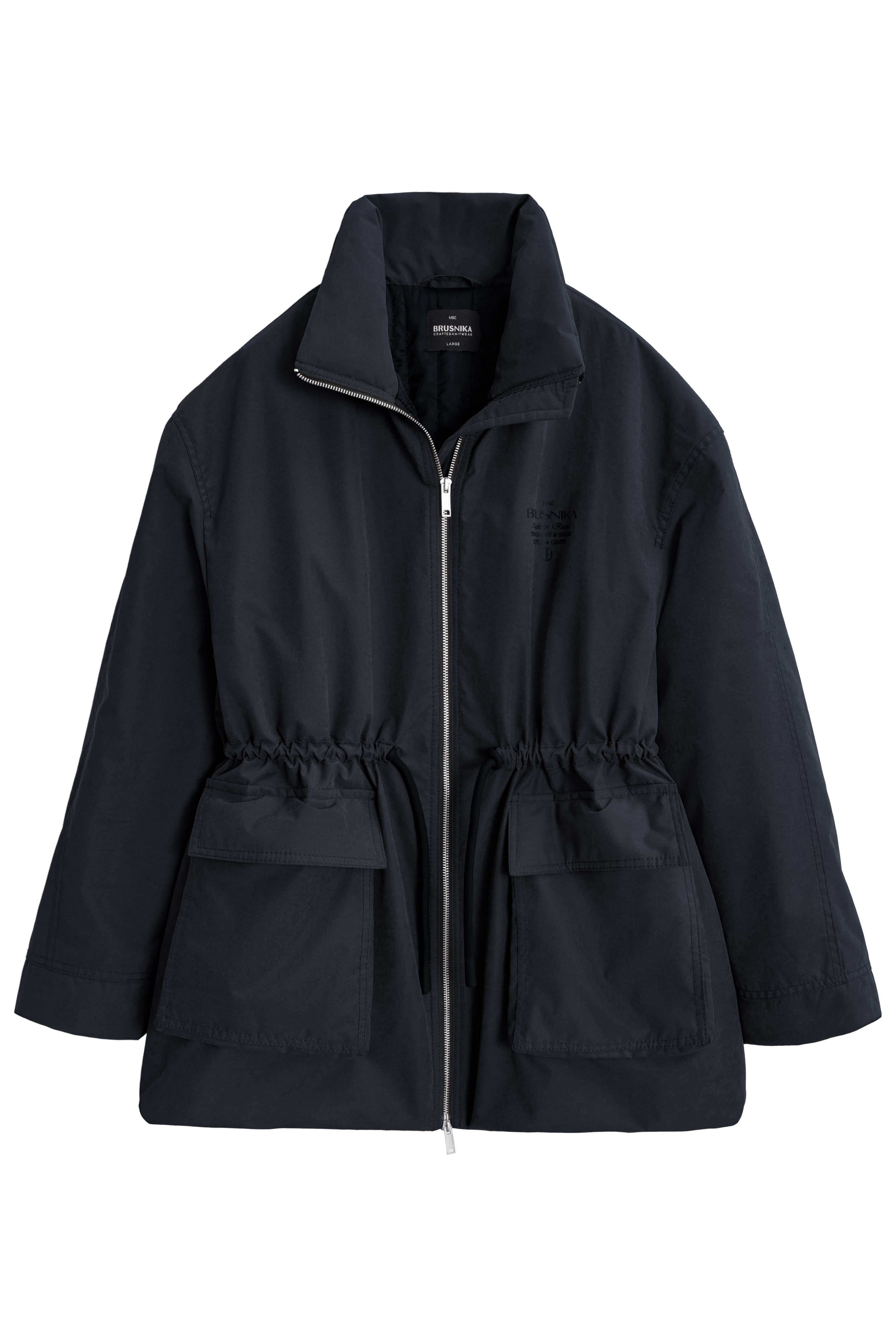 Парка на синтепоне с дополнительным воротником