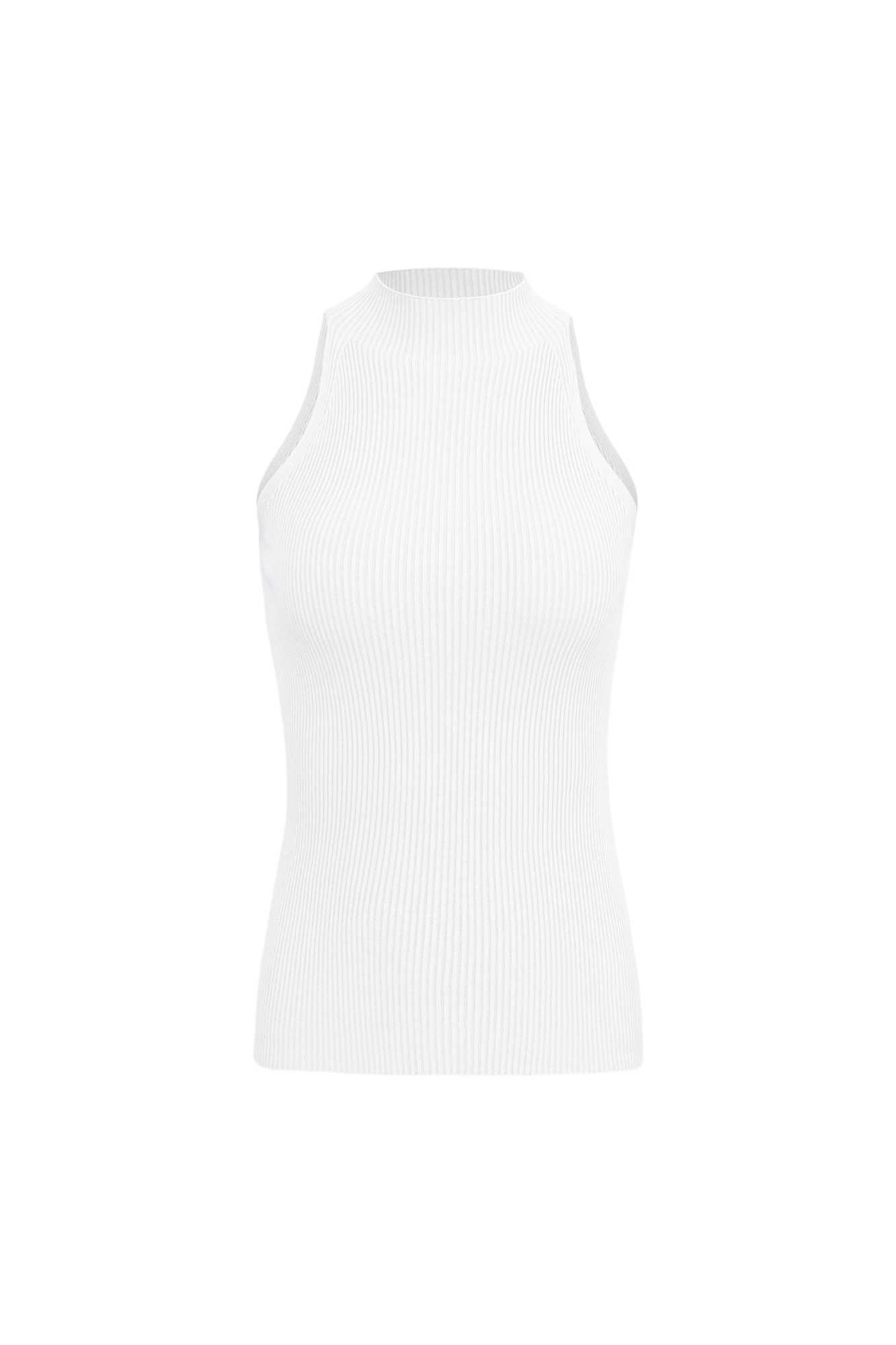 Трикотажный топ из вискозы с американской проймой.