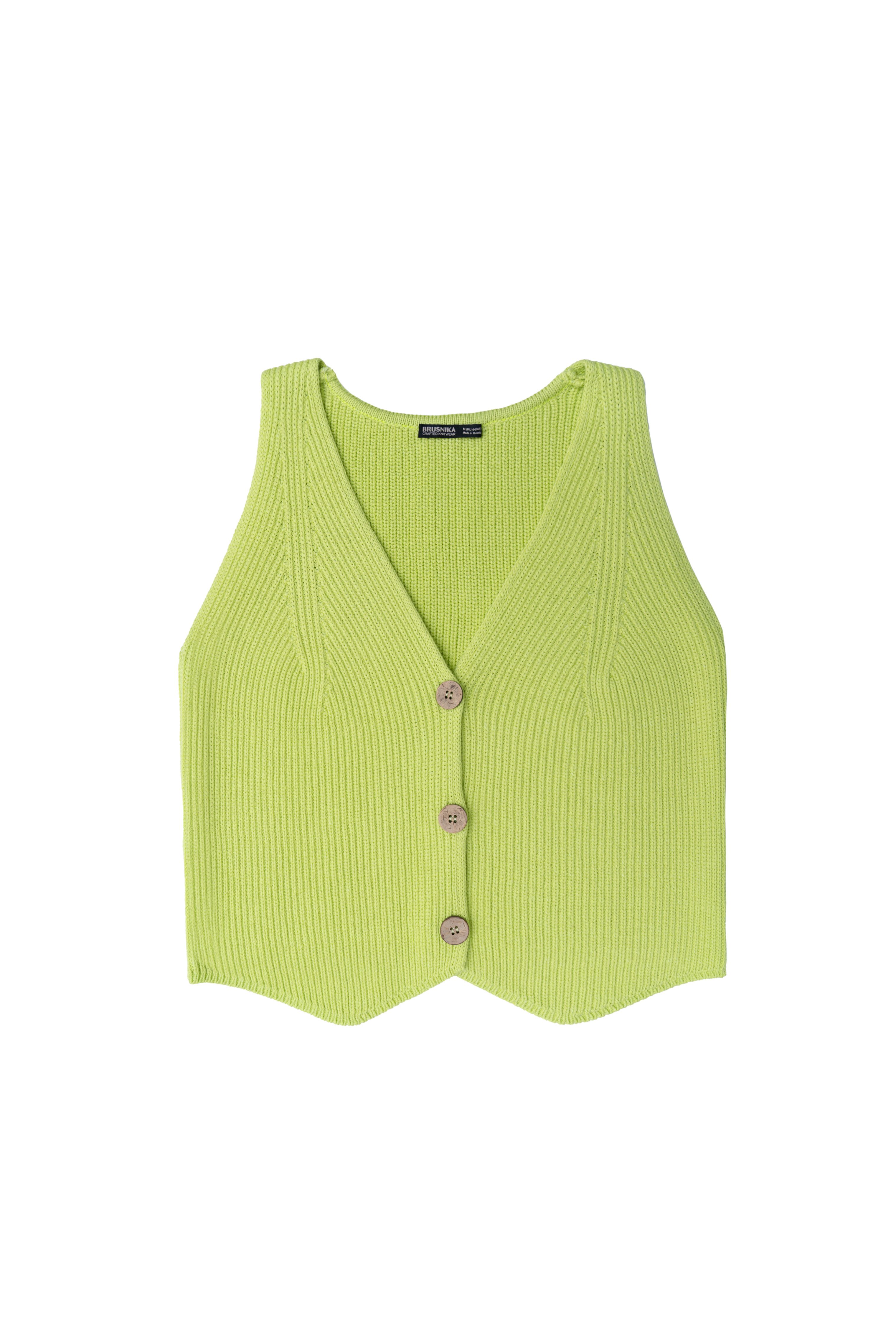 Жилет с V-образным вырезом