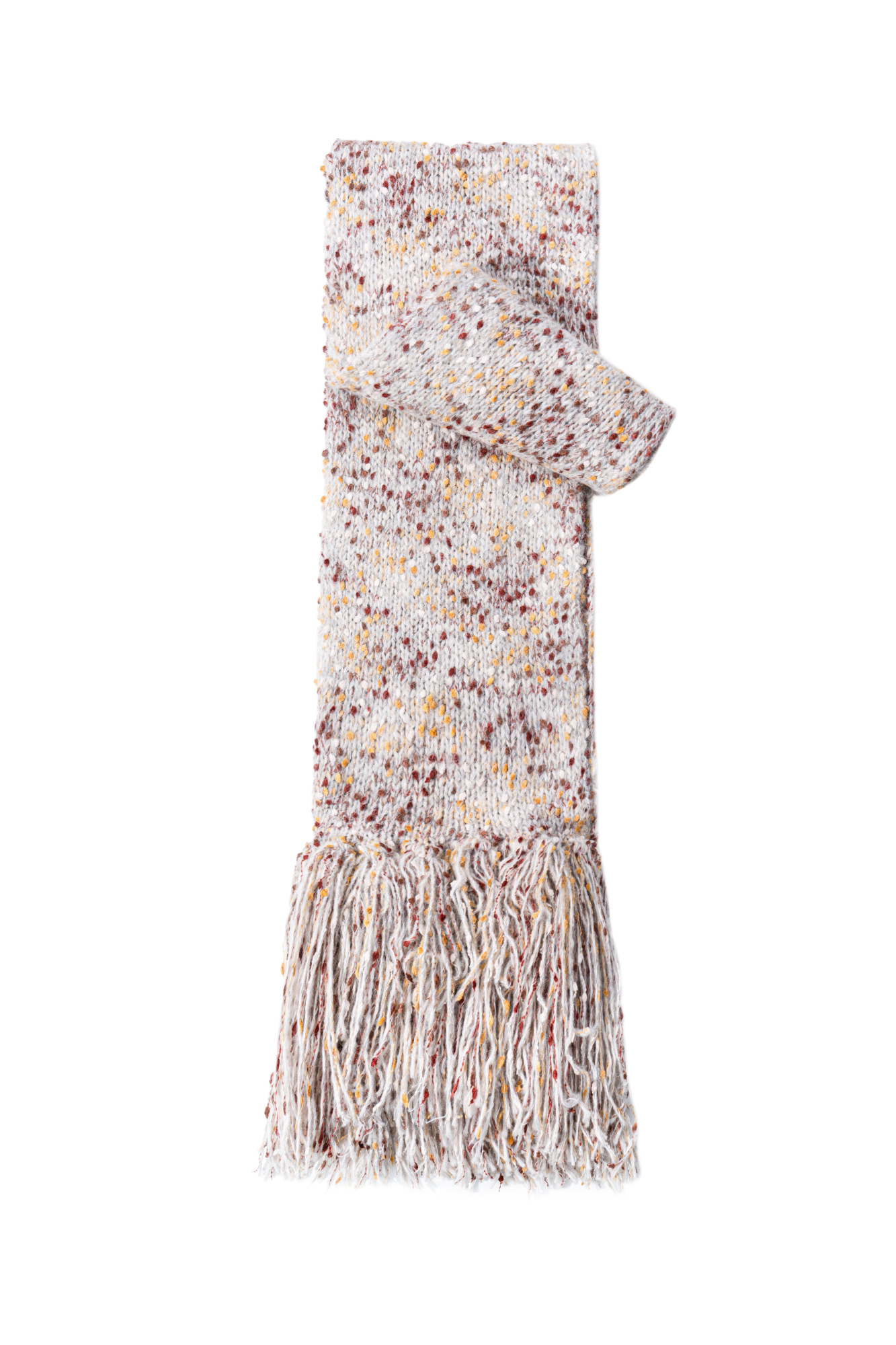 Шарф с шерстью альпака