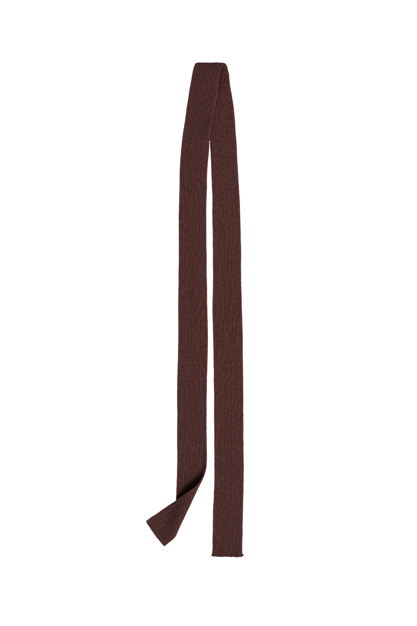 Трикотажный тонкий шарф из шерсти и кашемира. Аксессуар, который поможет дополнить любой образ.