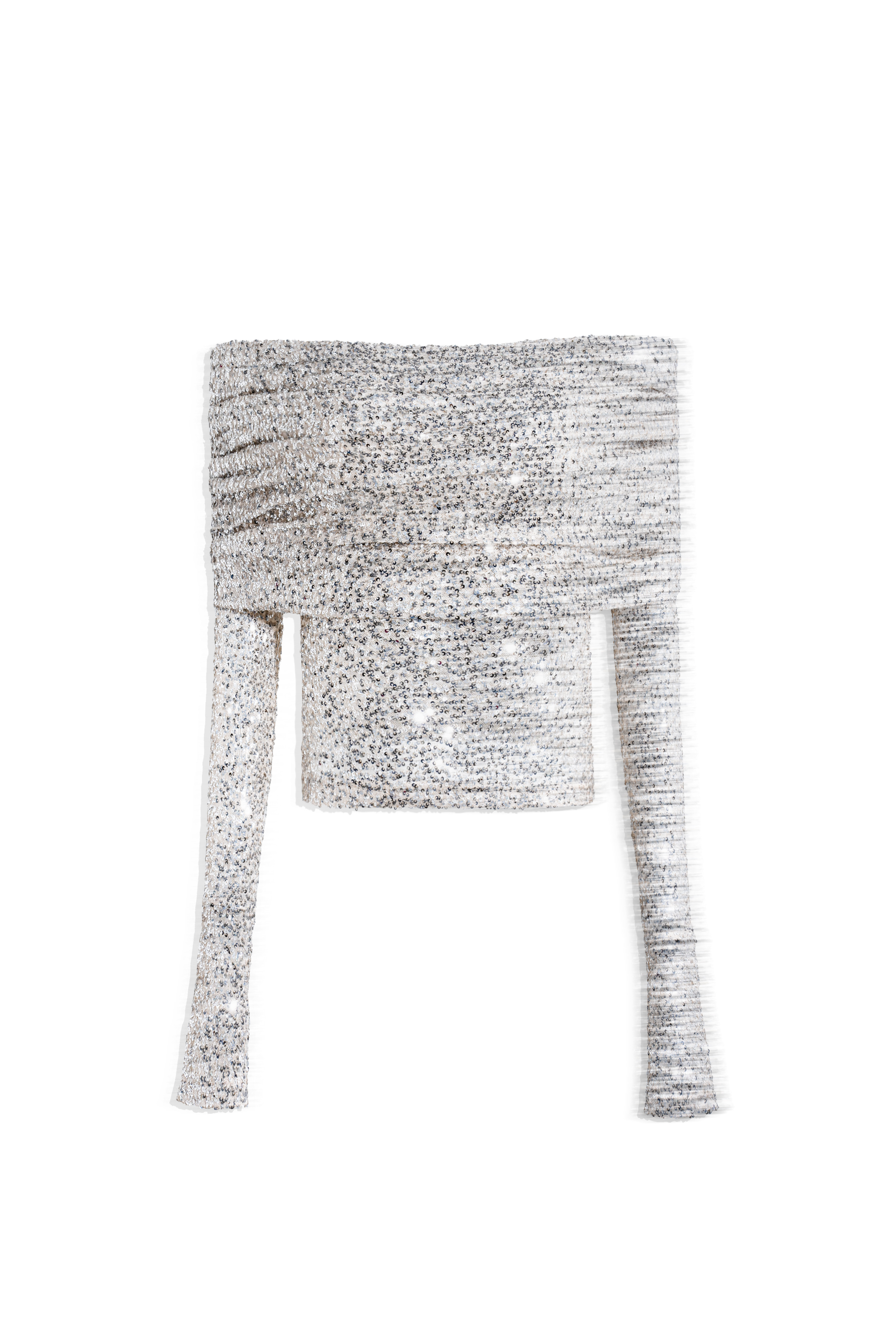 Топ с пайетками