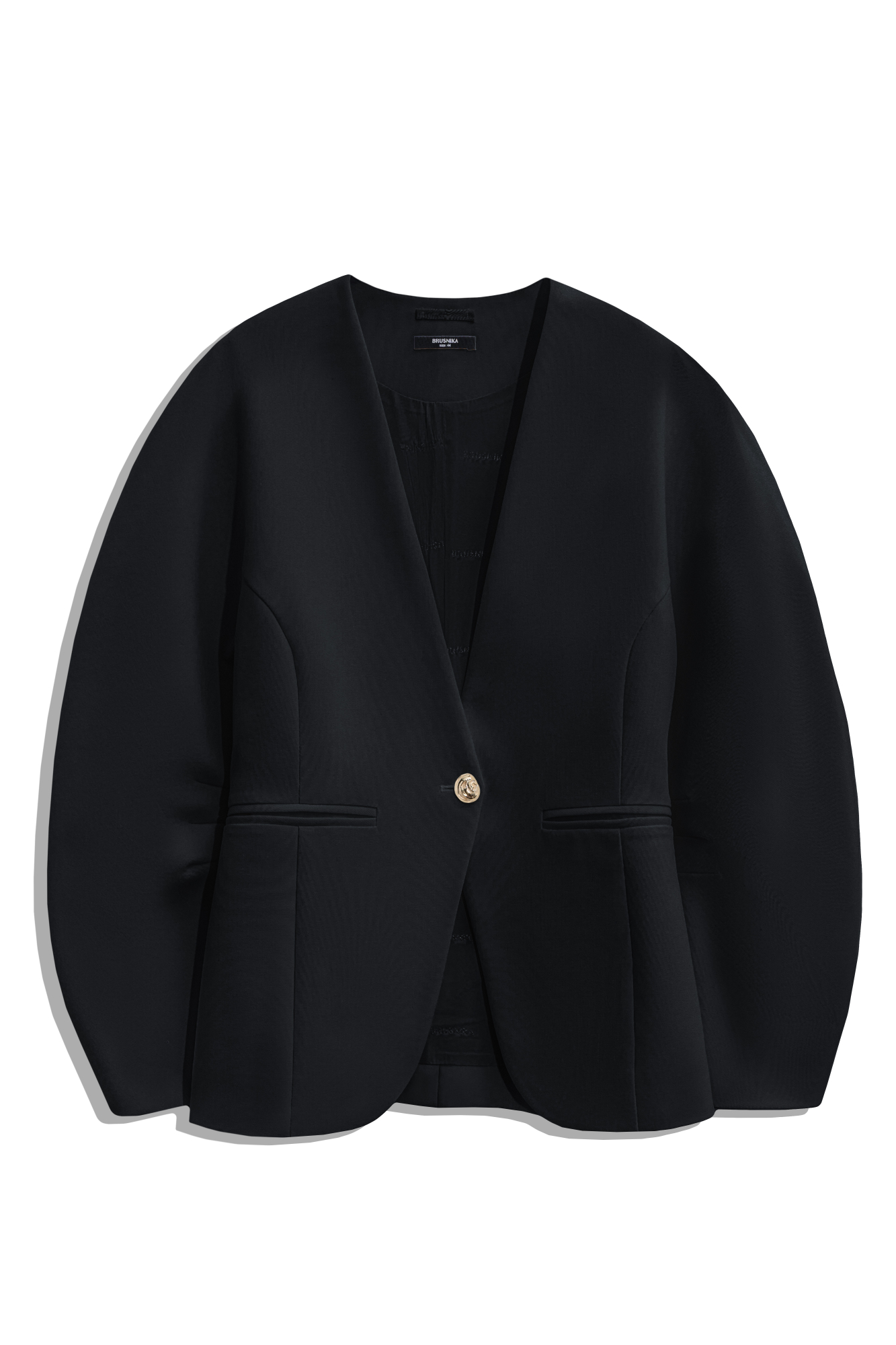 Жакет из вискозы с объемными рукавами 