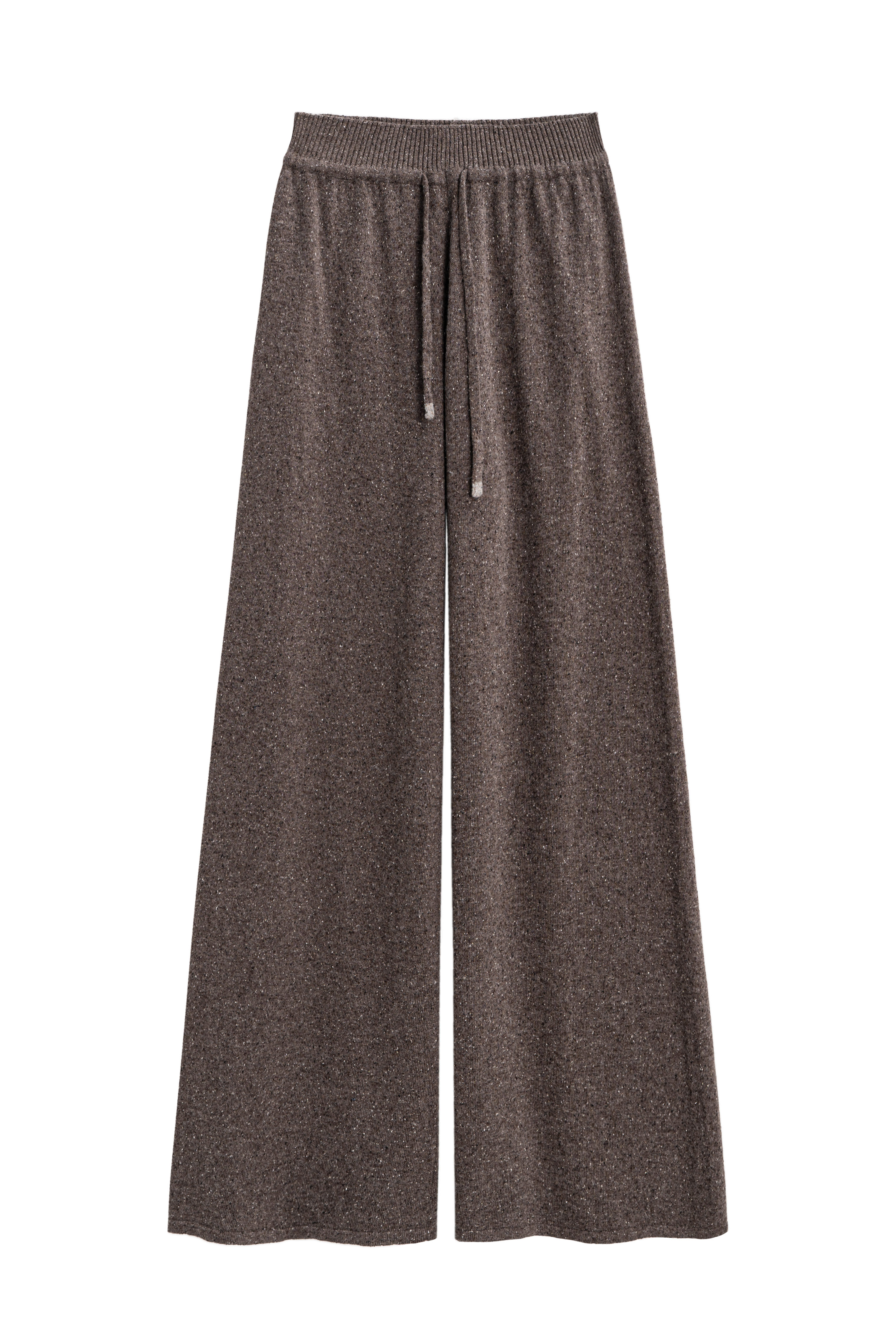 Брюки палаццо из шерсти