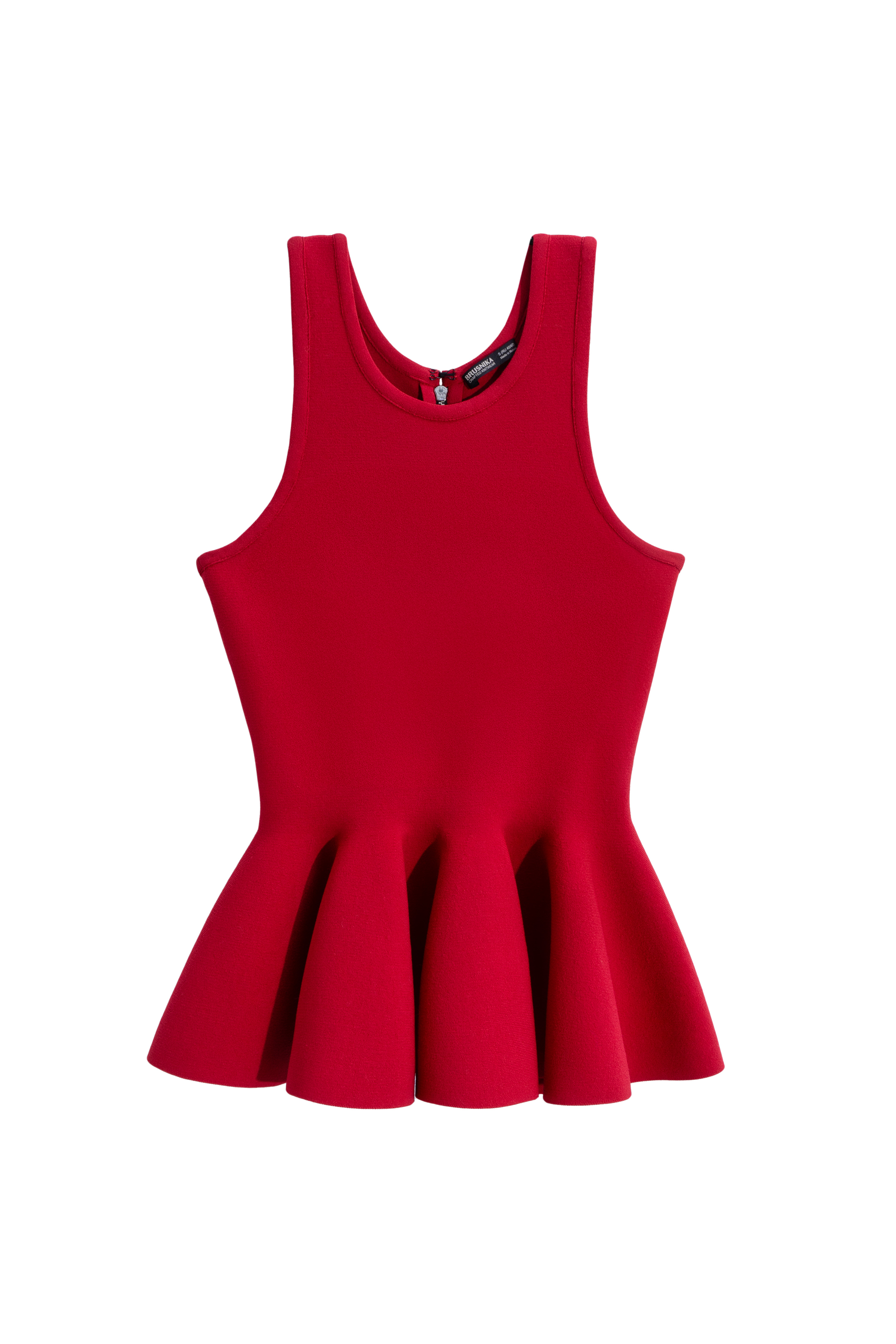 Топ с баской