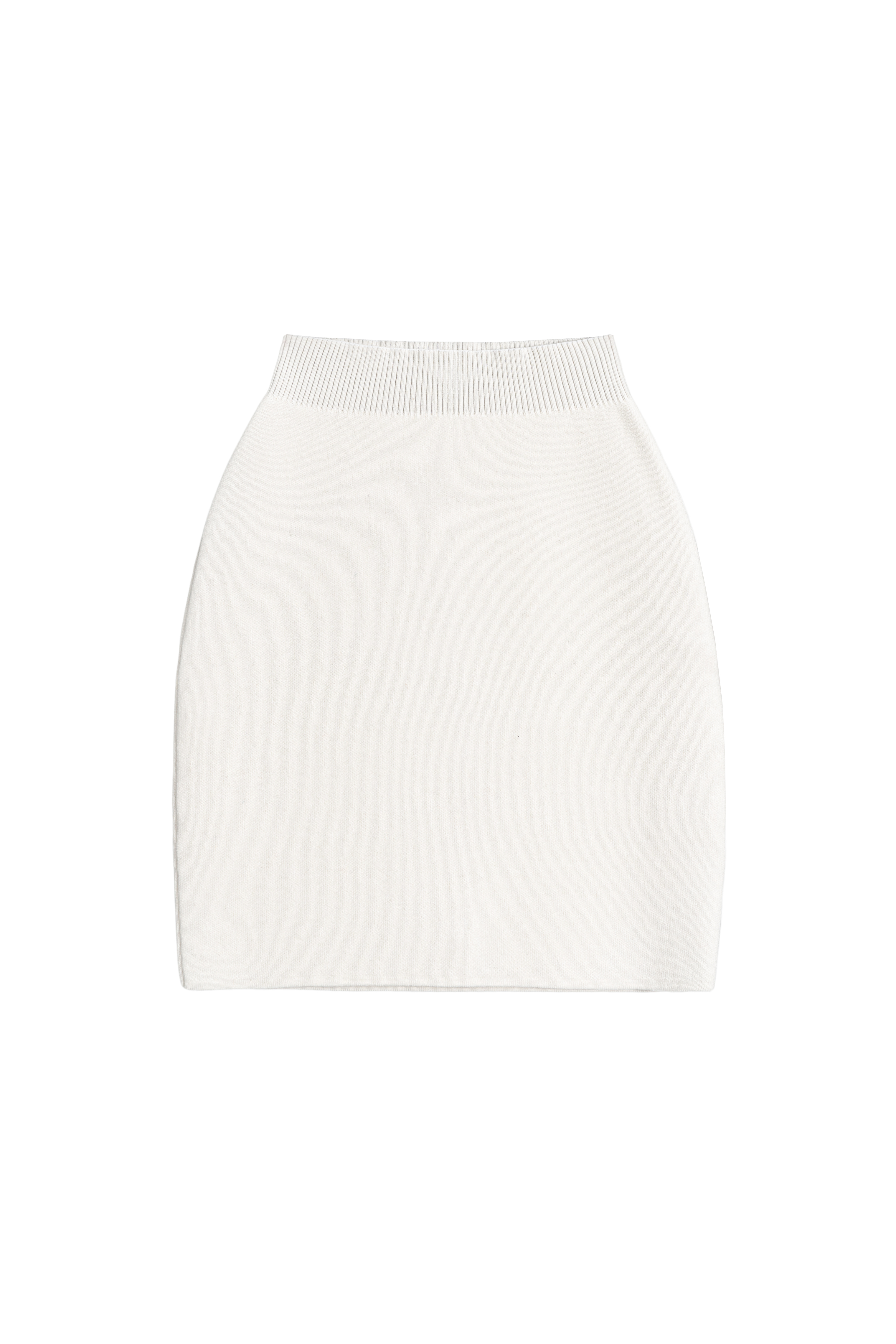 Трикотажная юбка мини