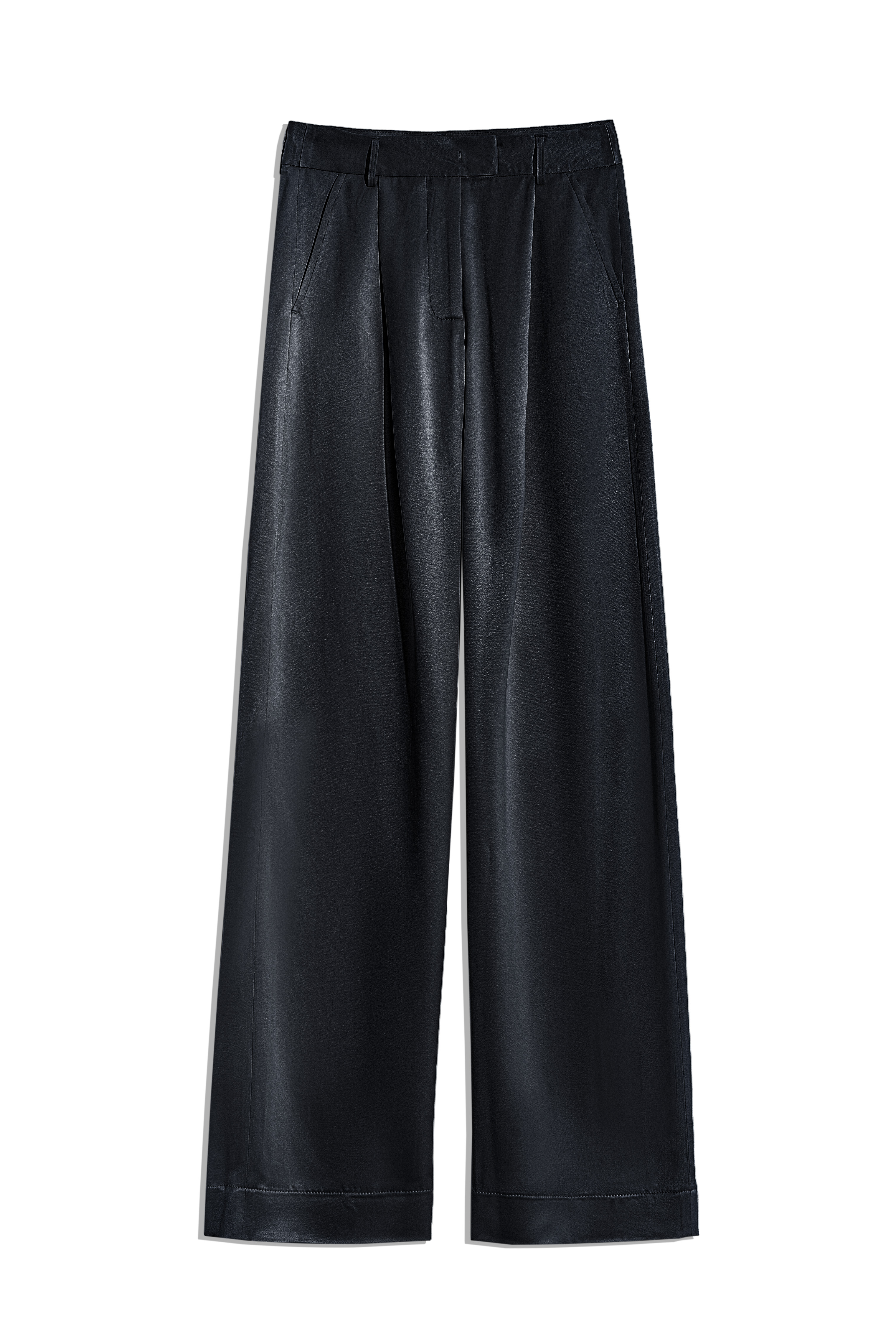 Атласные брюки 