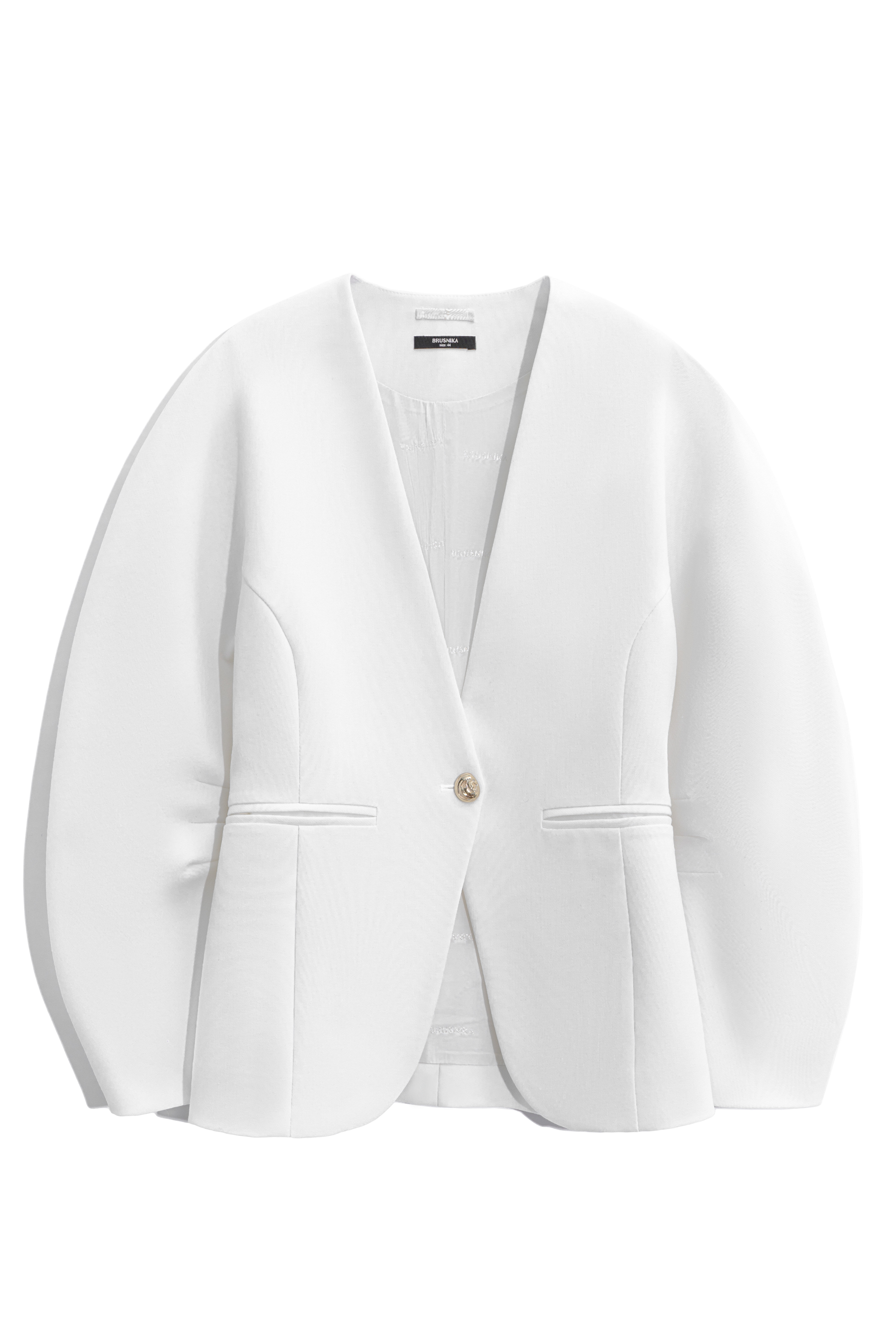 Жакет из вискозы с объемными рукавами 