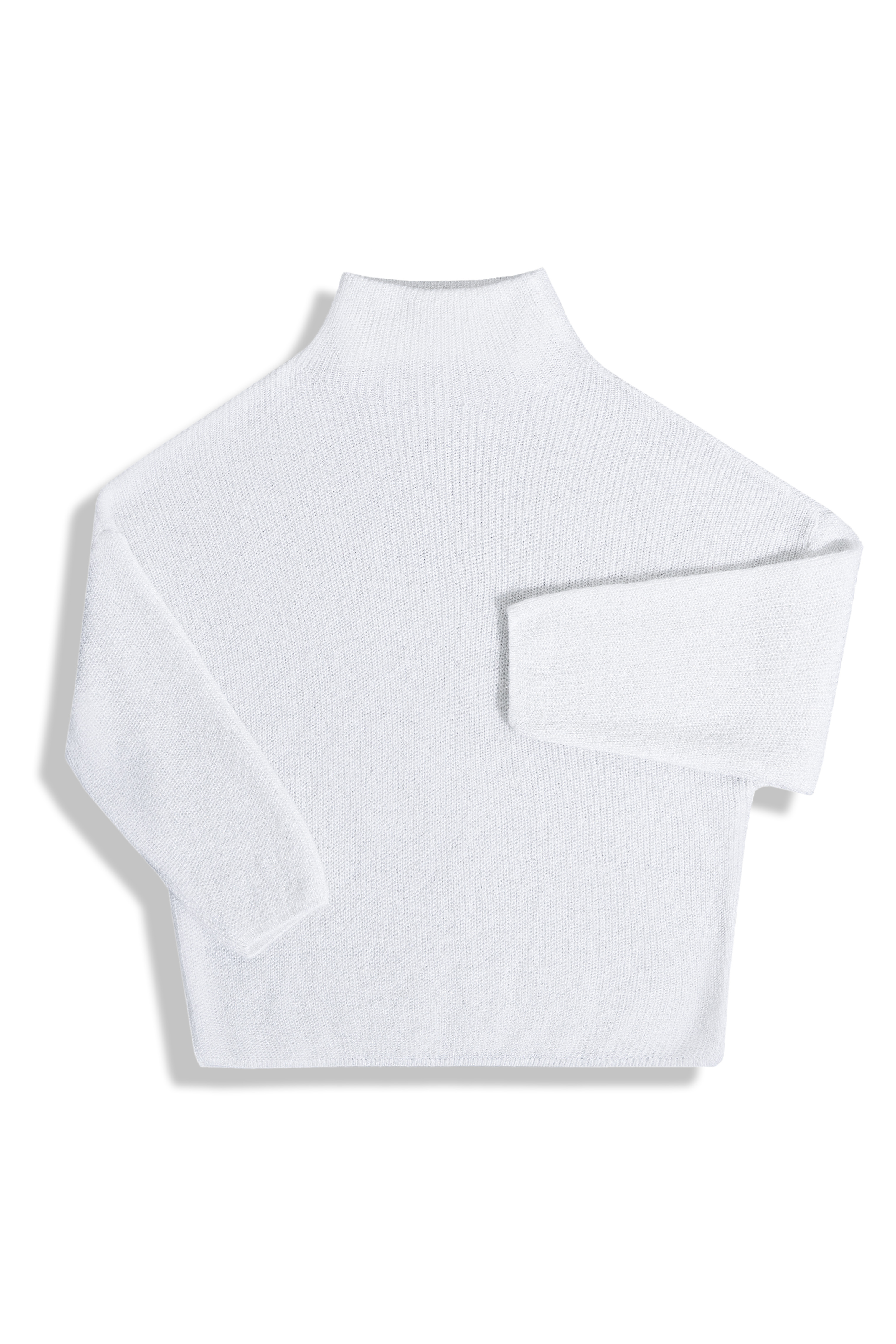 Мохеровый джемпер с люрексом