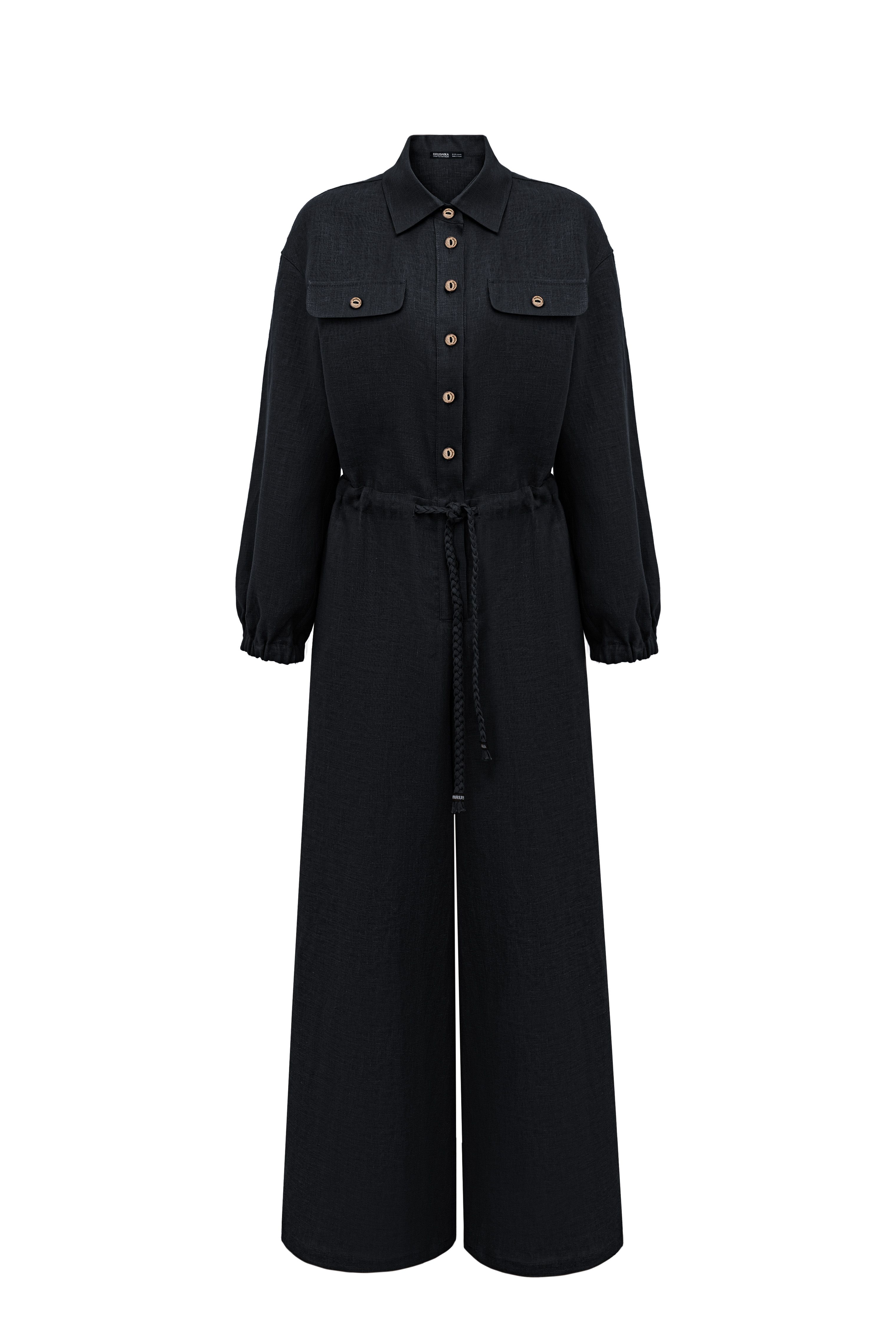 Комбинезон с длинным рукавом