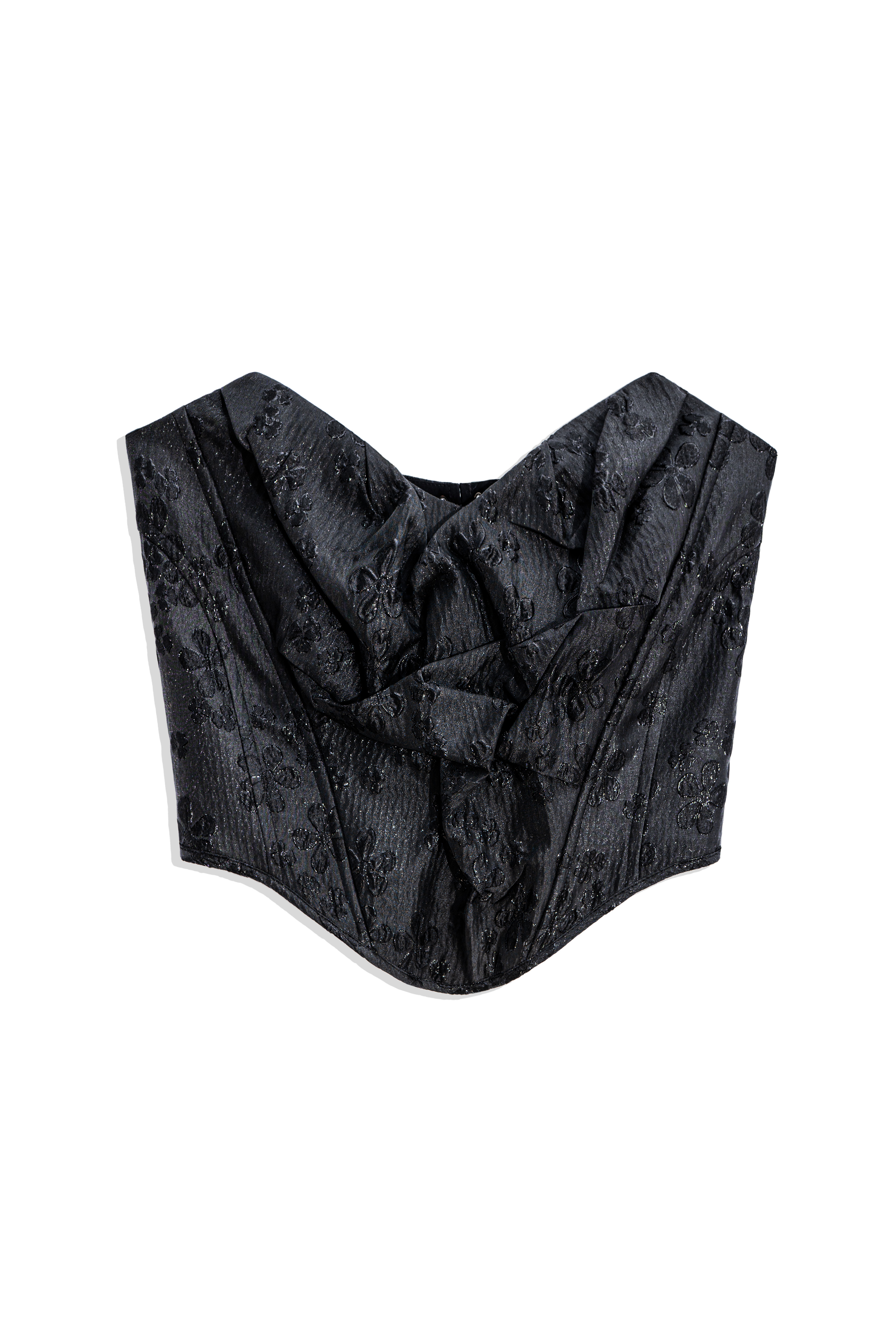 Корсет с объемным декором