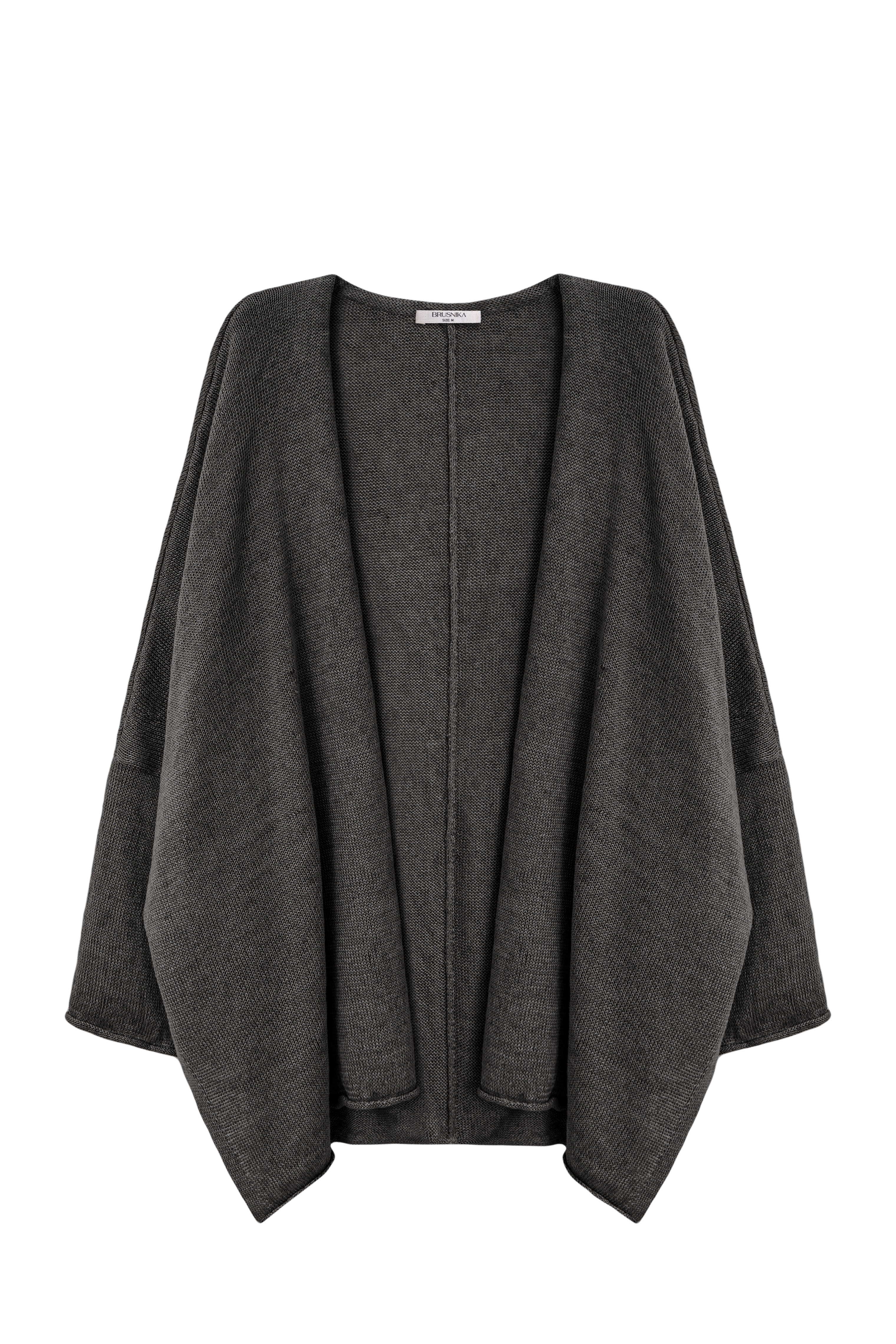 Свободный кардиган из 100% льна