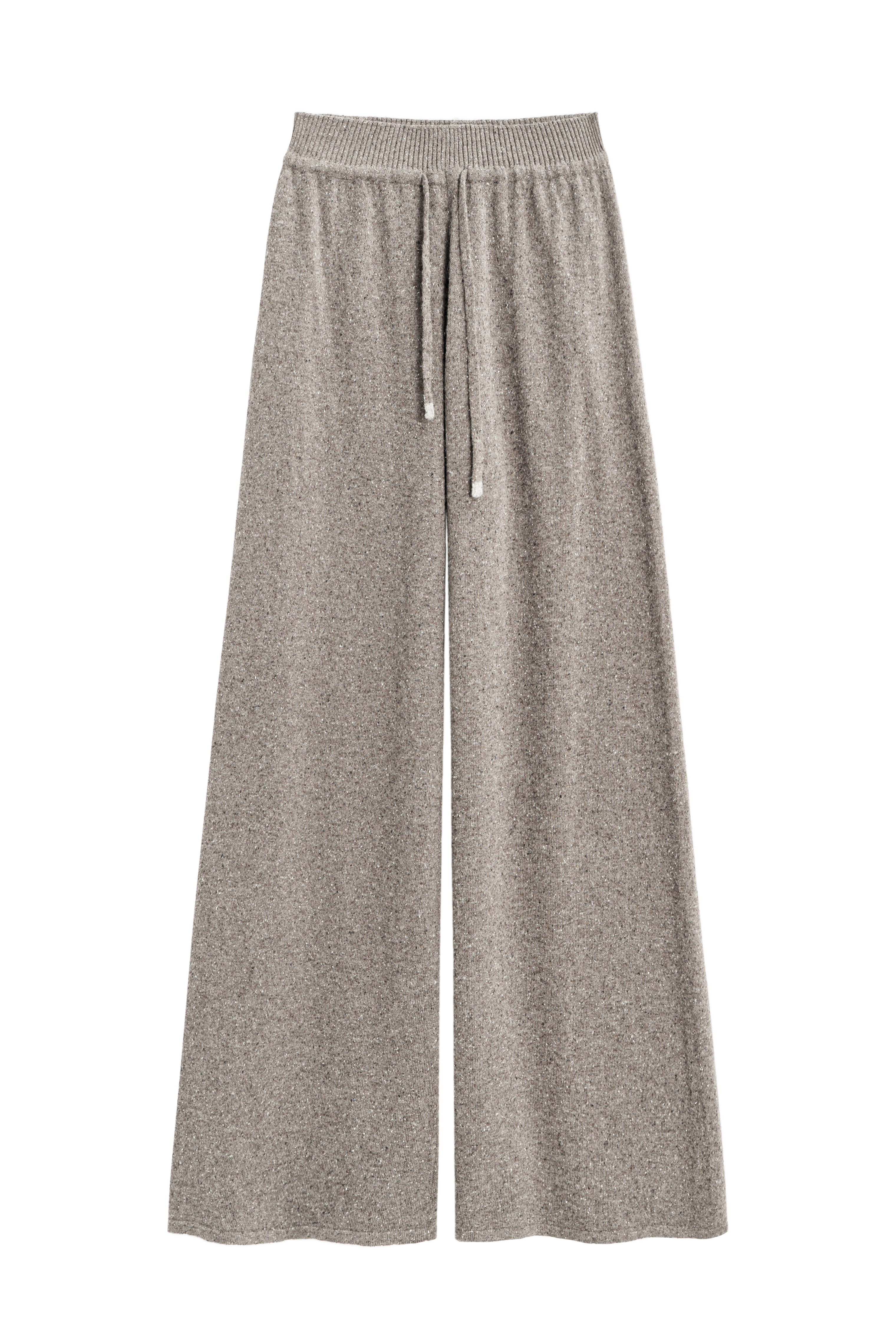 Брюки палаццо из шерсти