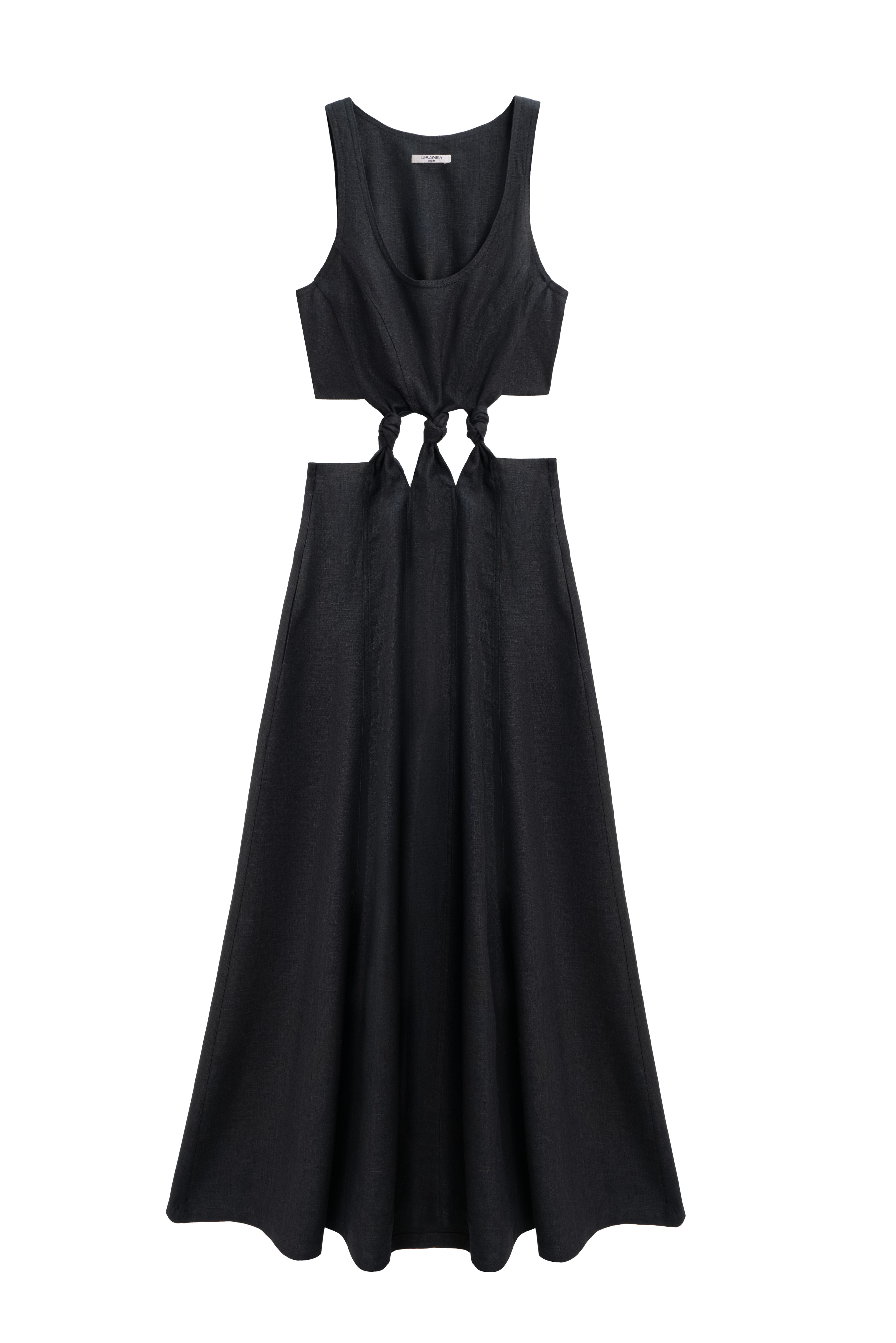 Платье из 100% льна 