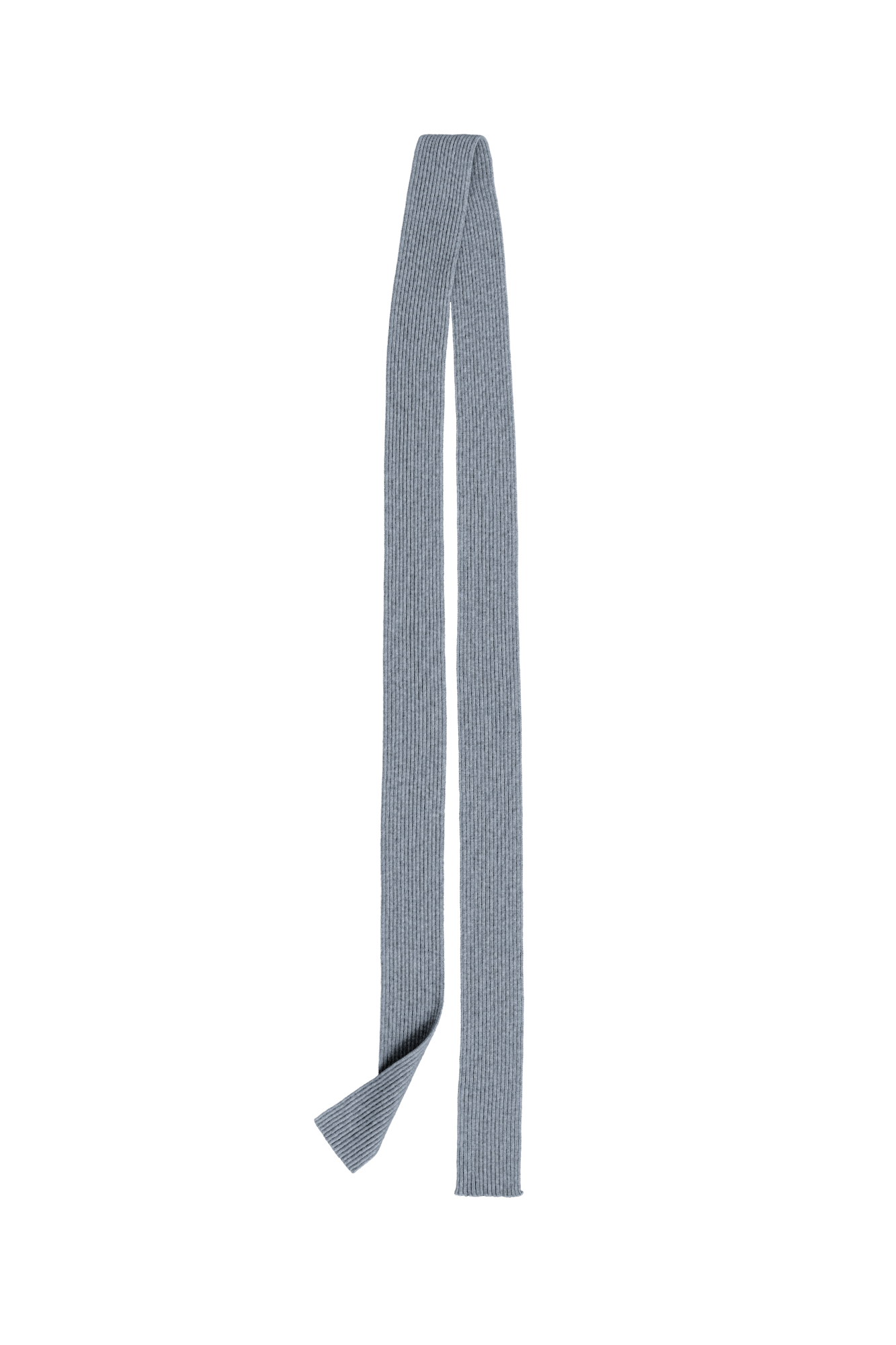 Трикотажный тонкий шарф из шерсти и кашемира. Аксессуар, который поможет дополнить любой образ.