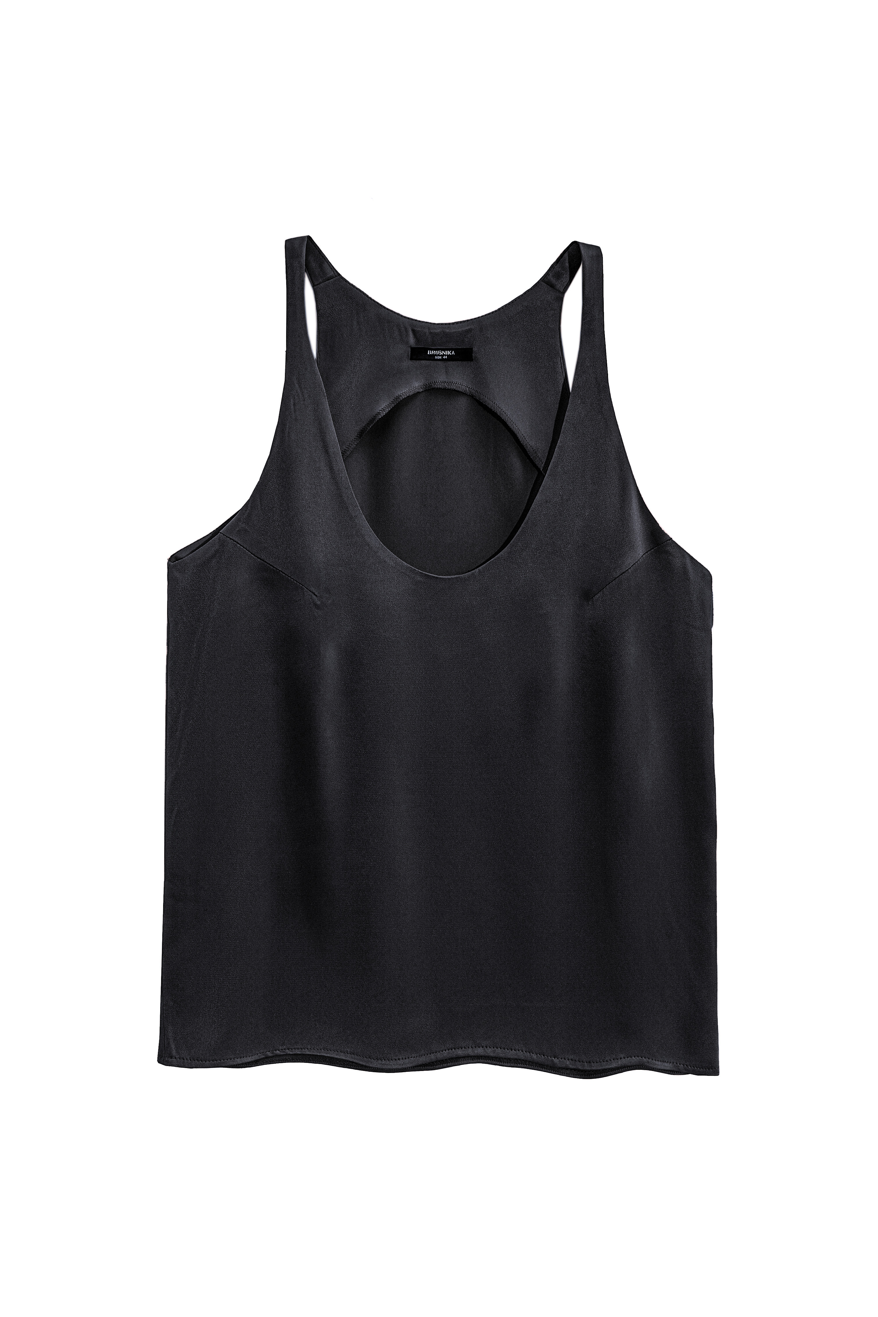 Майка из атласной вискозы