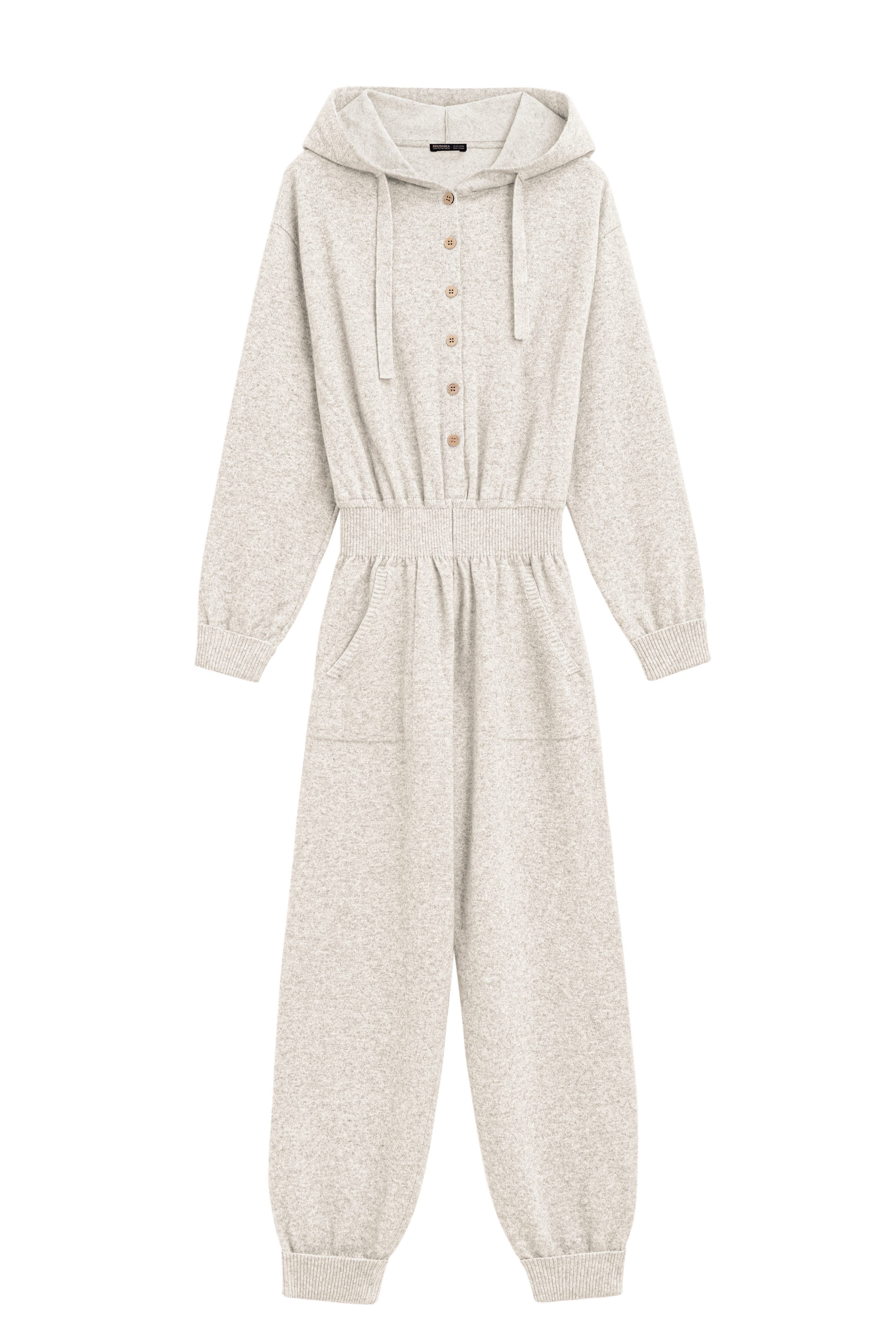 Трикотажный комбинезон из кашемира и шерсти
