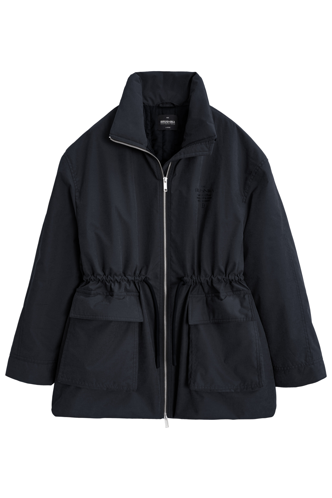 Парка на синтепоне с дополнительным воротником