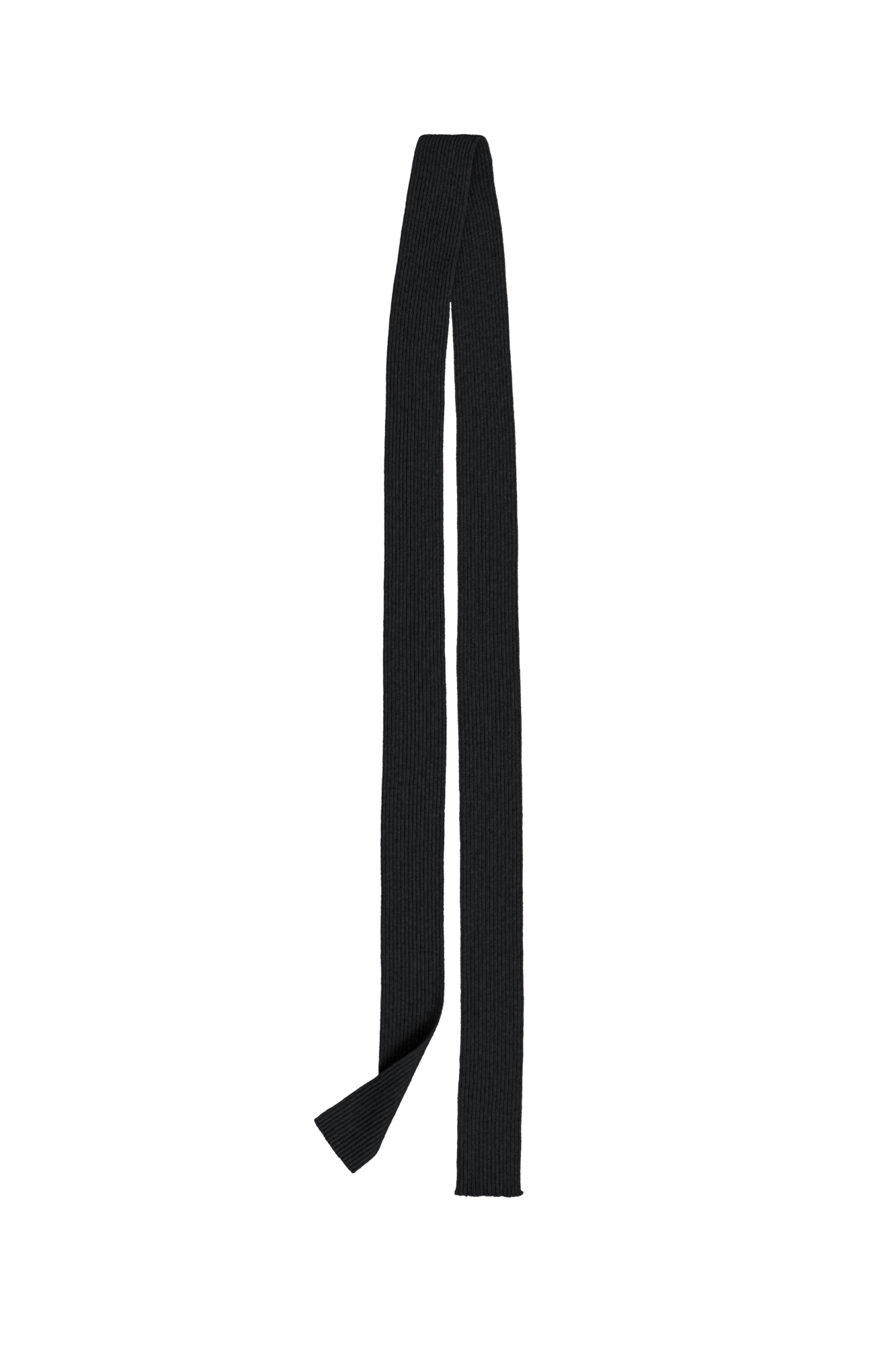 Трикотажный тонкий шарф из шерсти и кашемира. Аксессуар, который поможет дополнить любой образ.