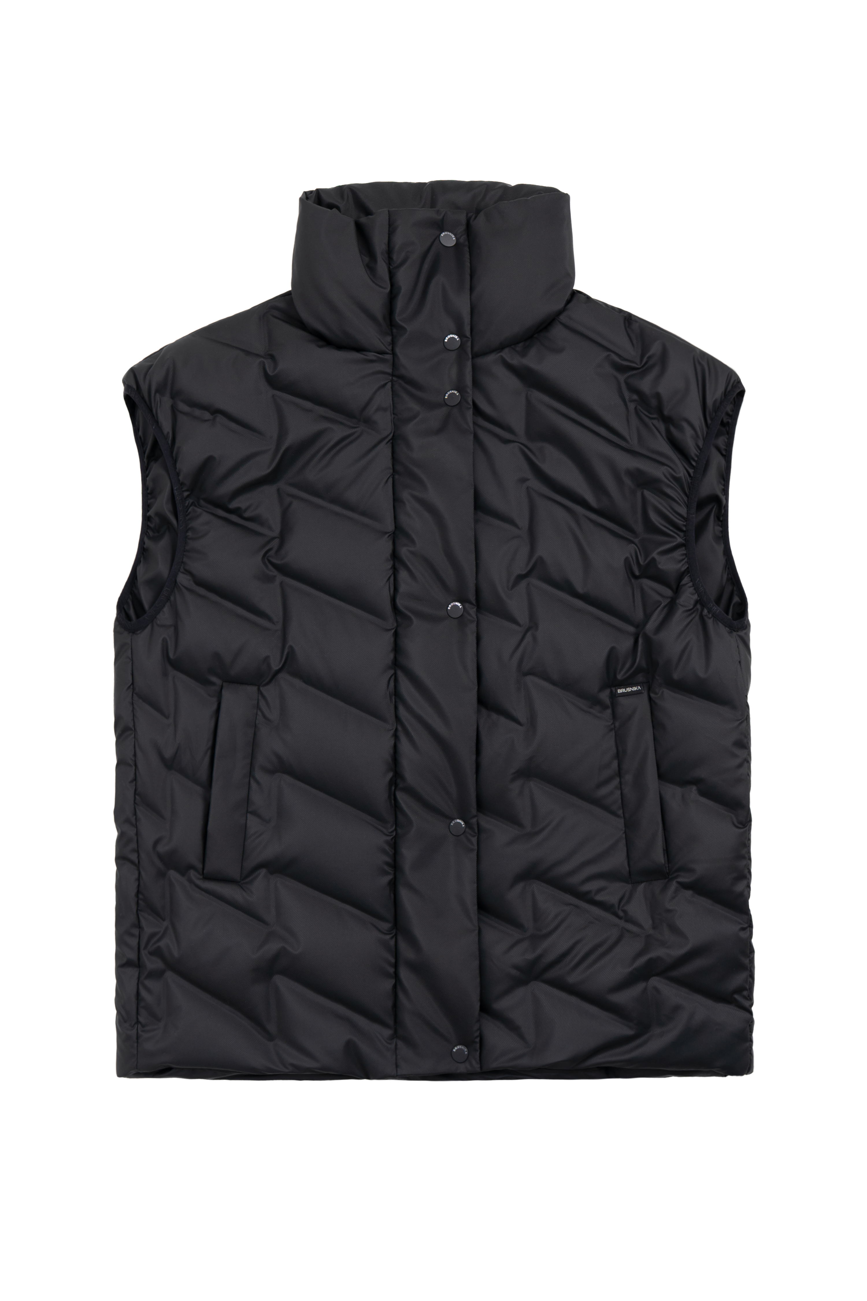 Объемный жилет на пуху