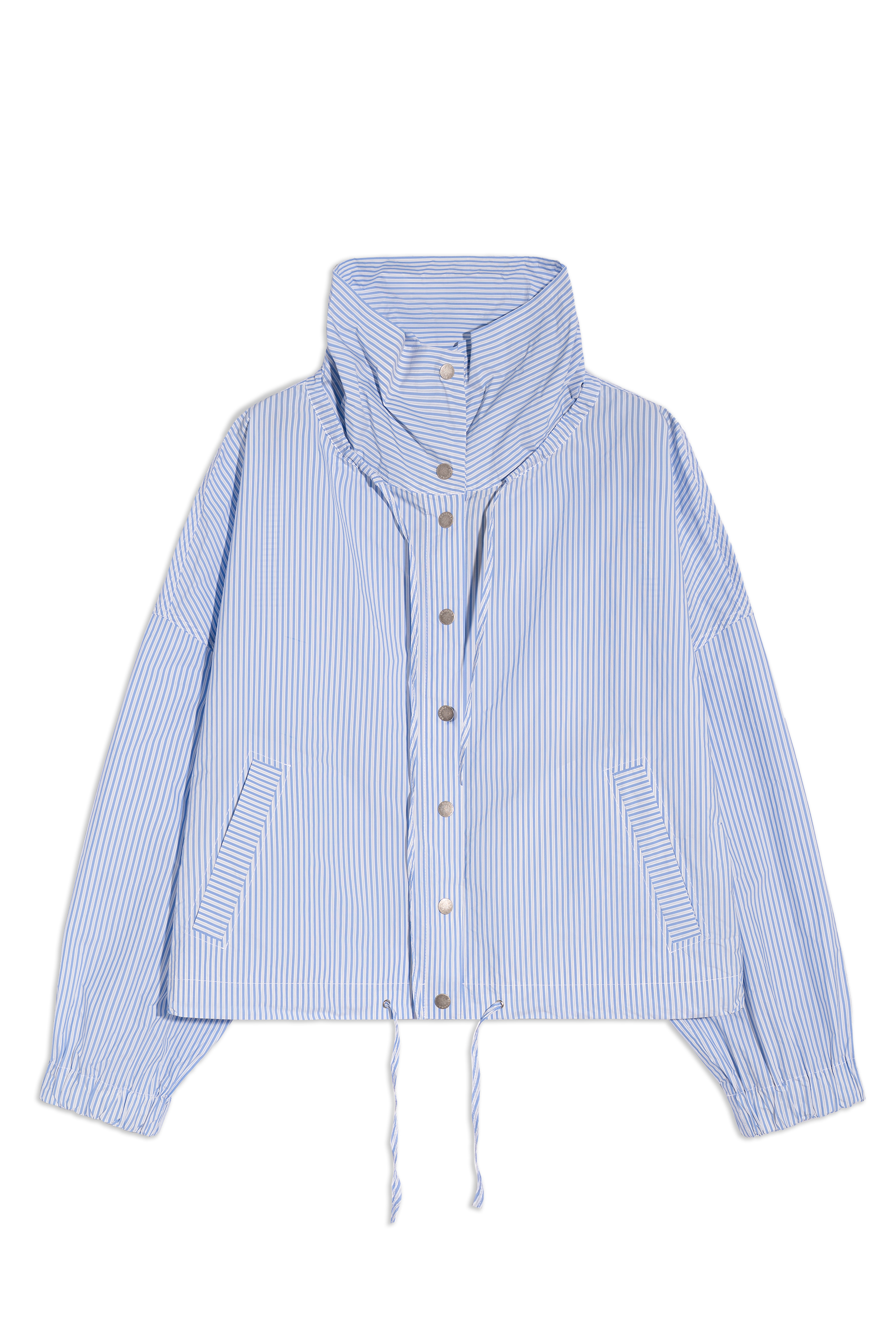 Ветровка с воротником-стойкой