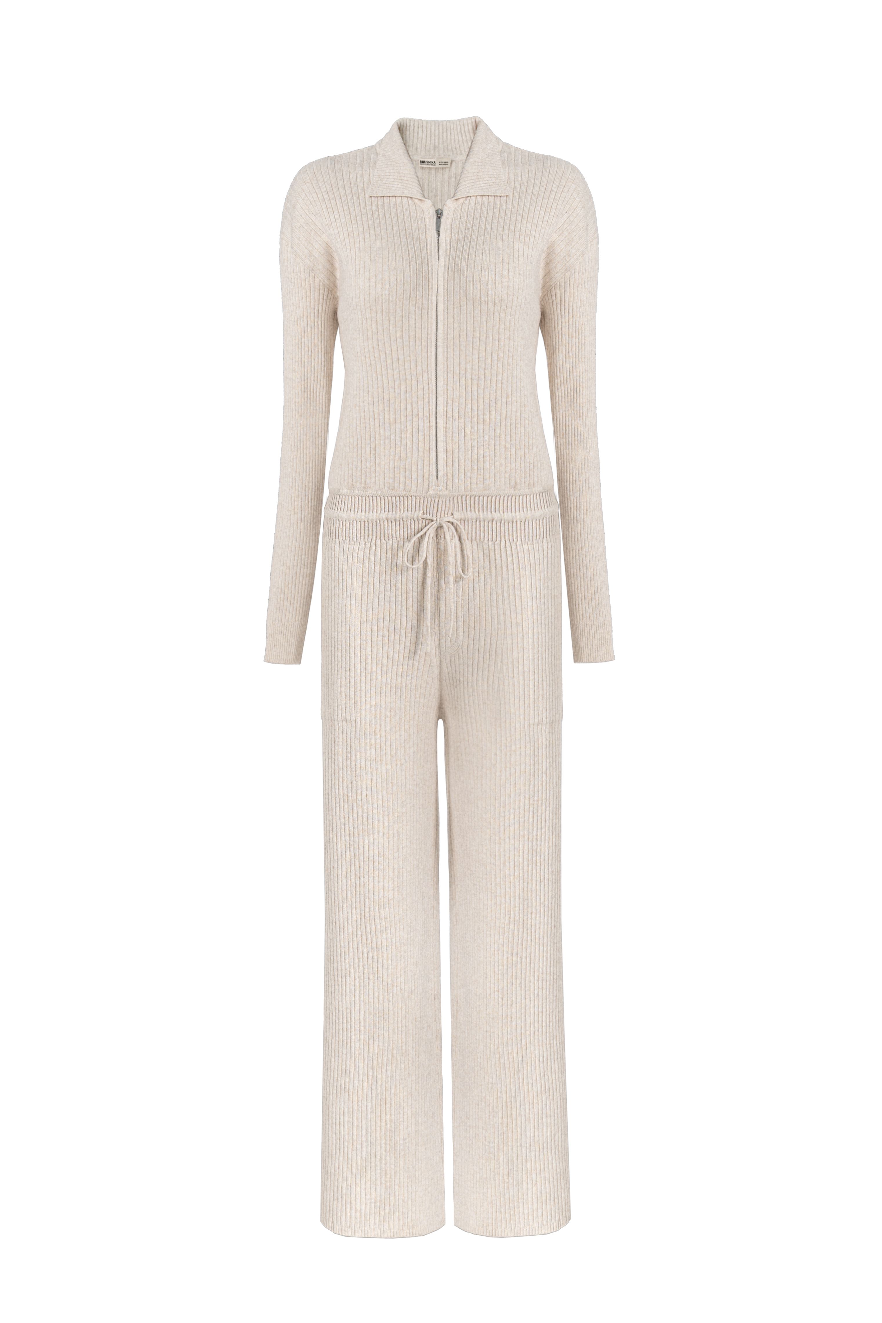 Трикотажный комбинезон из кашемира и шерсти
