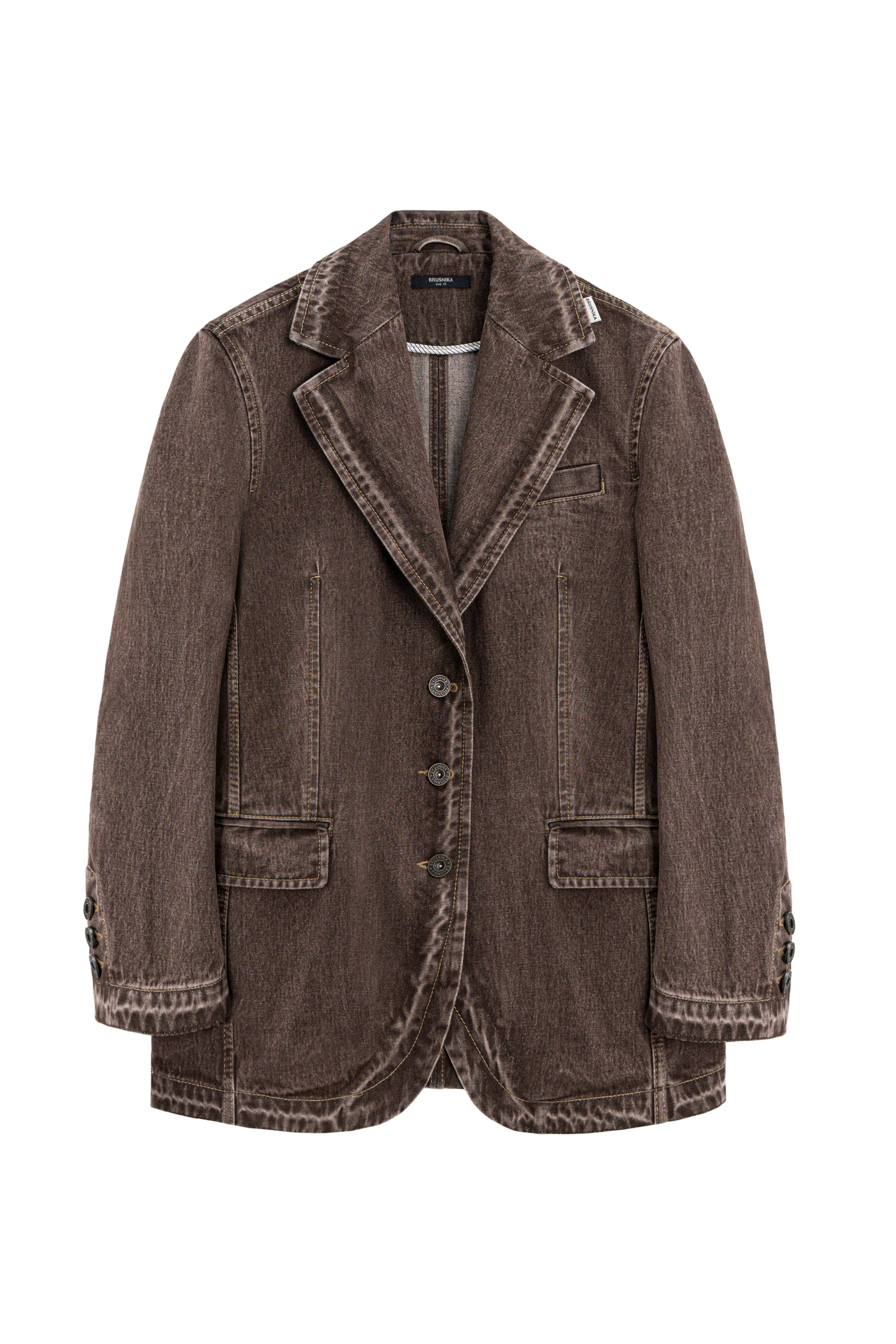 Джинсовый жакет из 100% хлопка