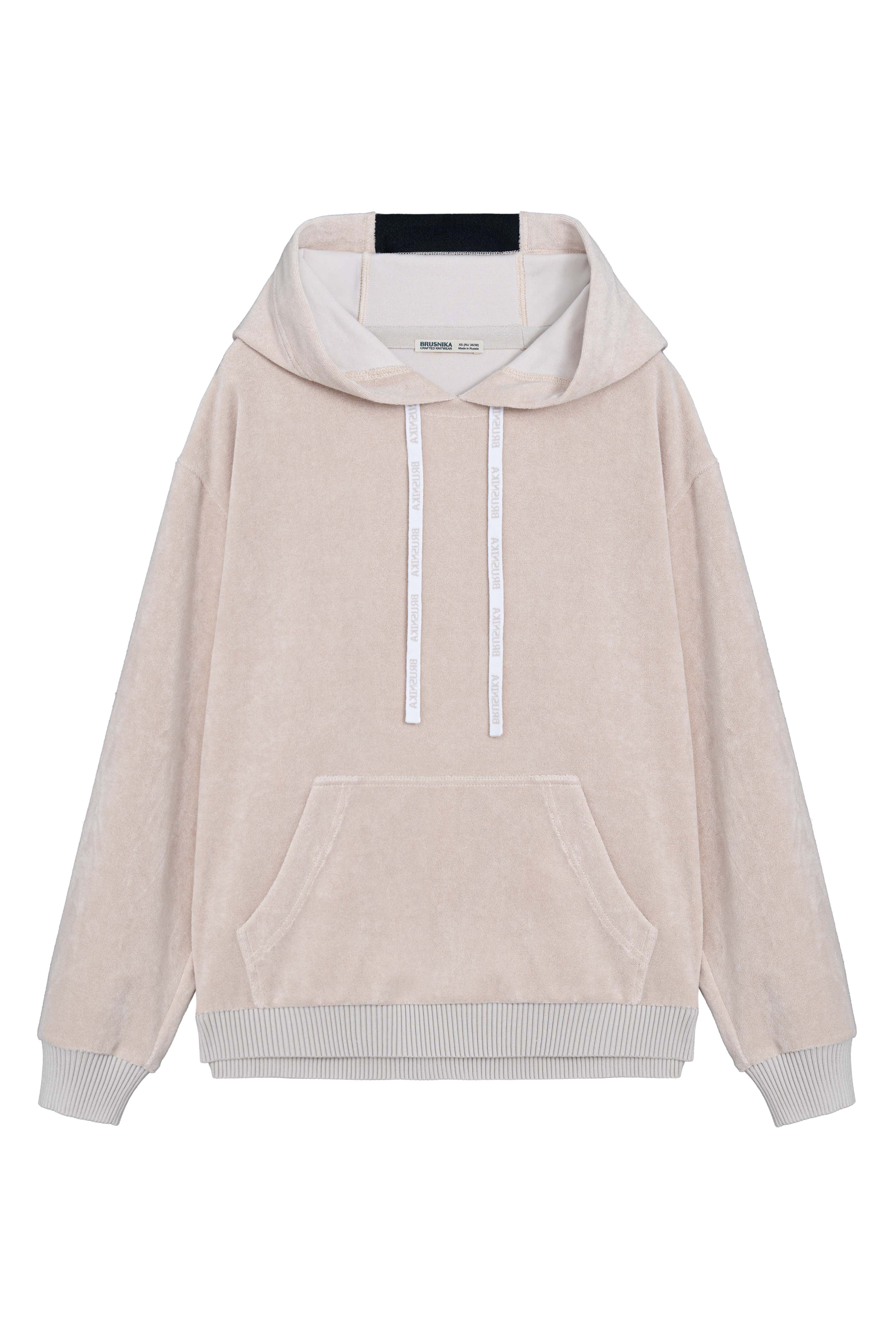 Худи из махрового трикотажа