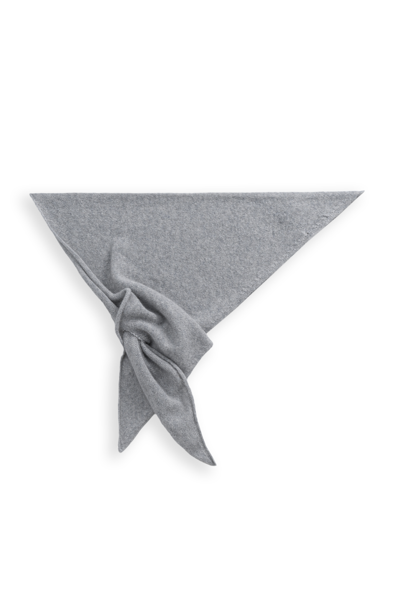 Трикотажная косынка из пуха лисы.