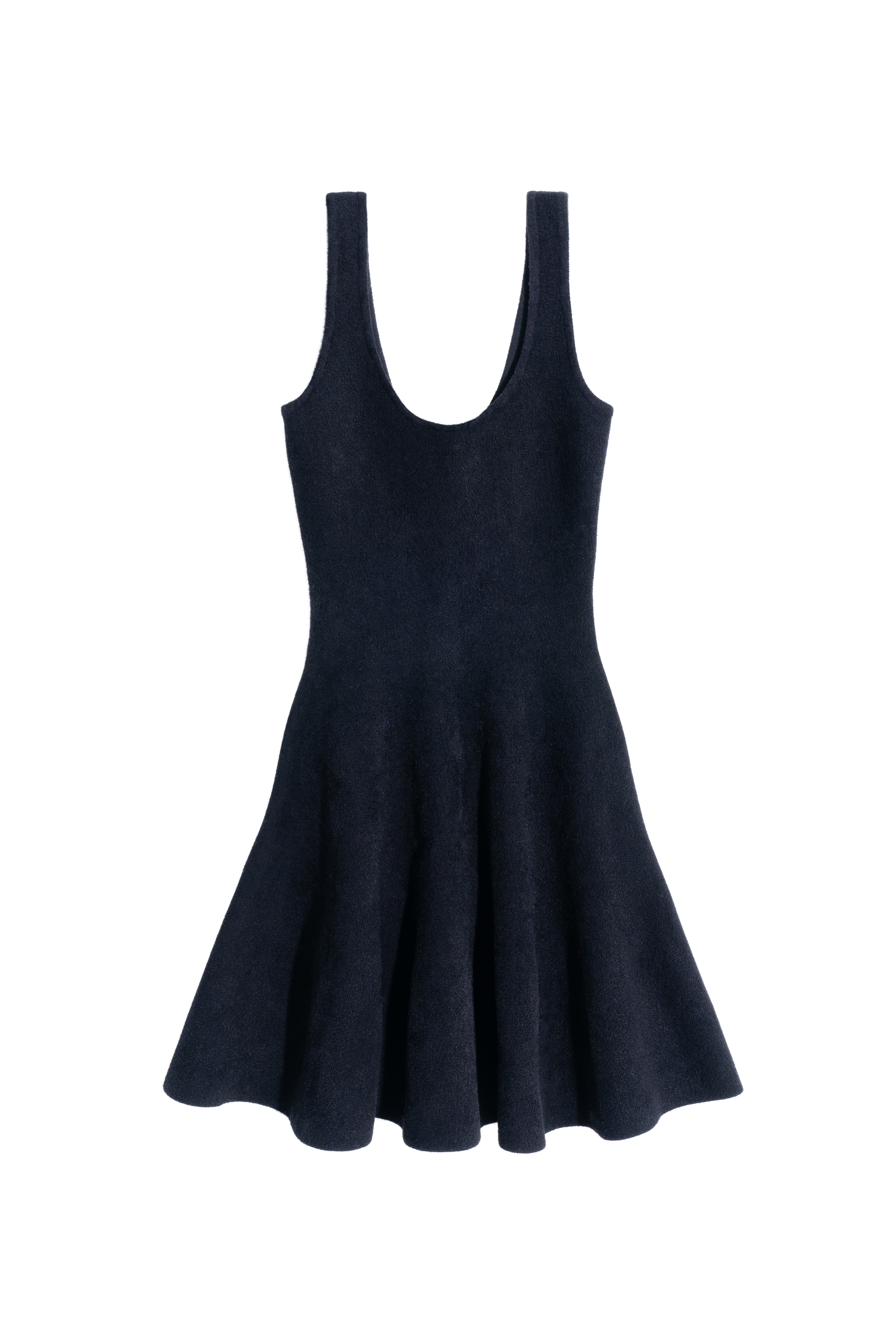 Трикотажное платье мини