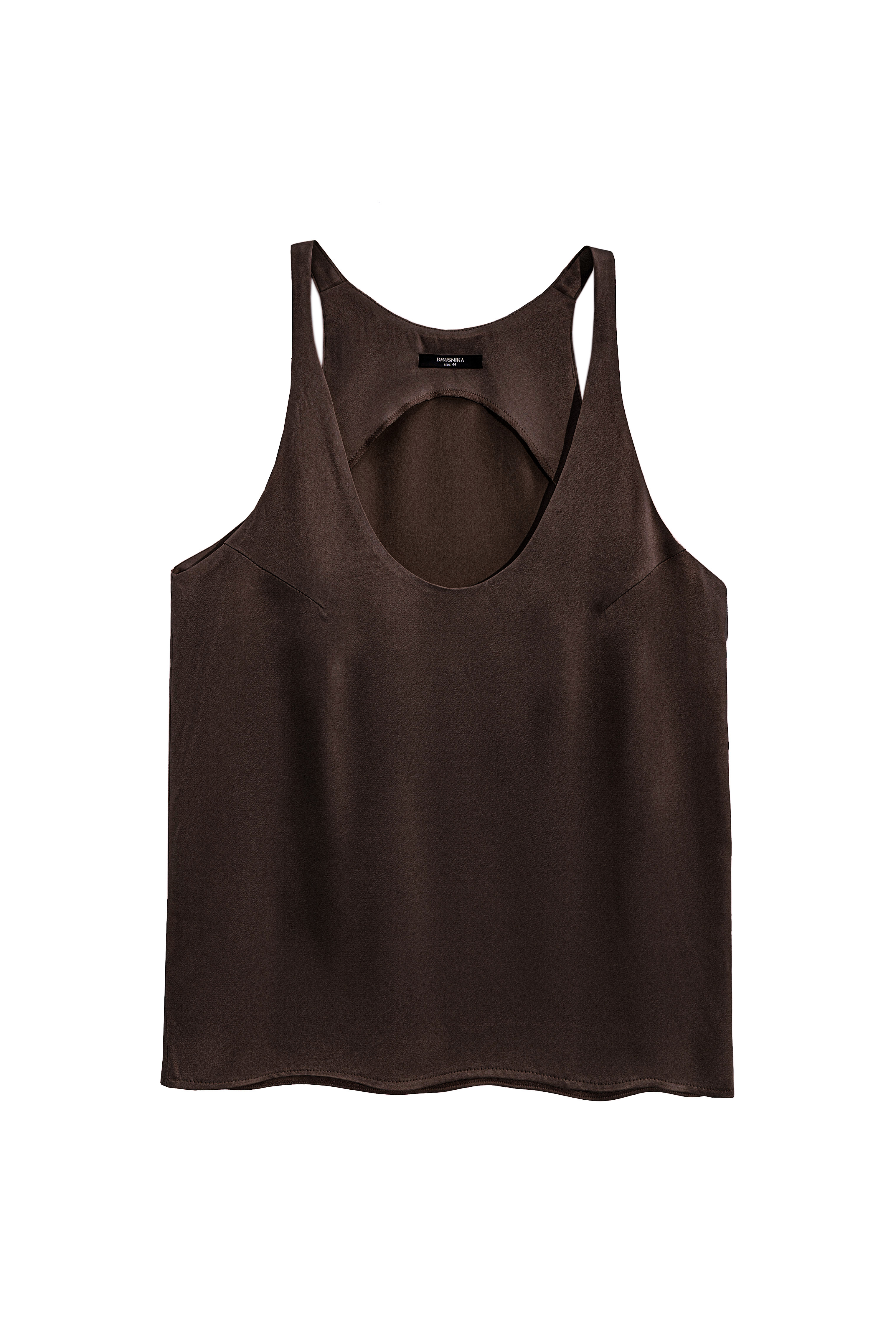 Майка из атласной вискозы