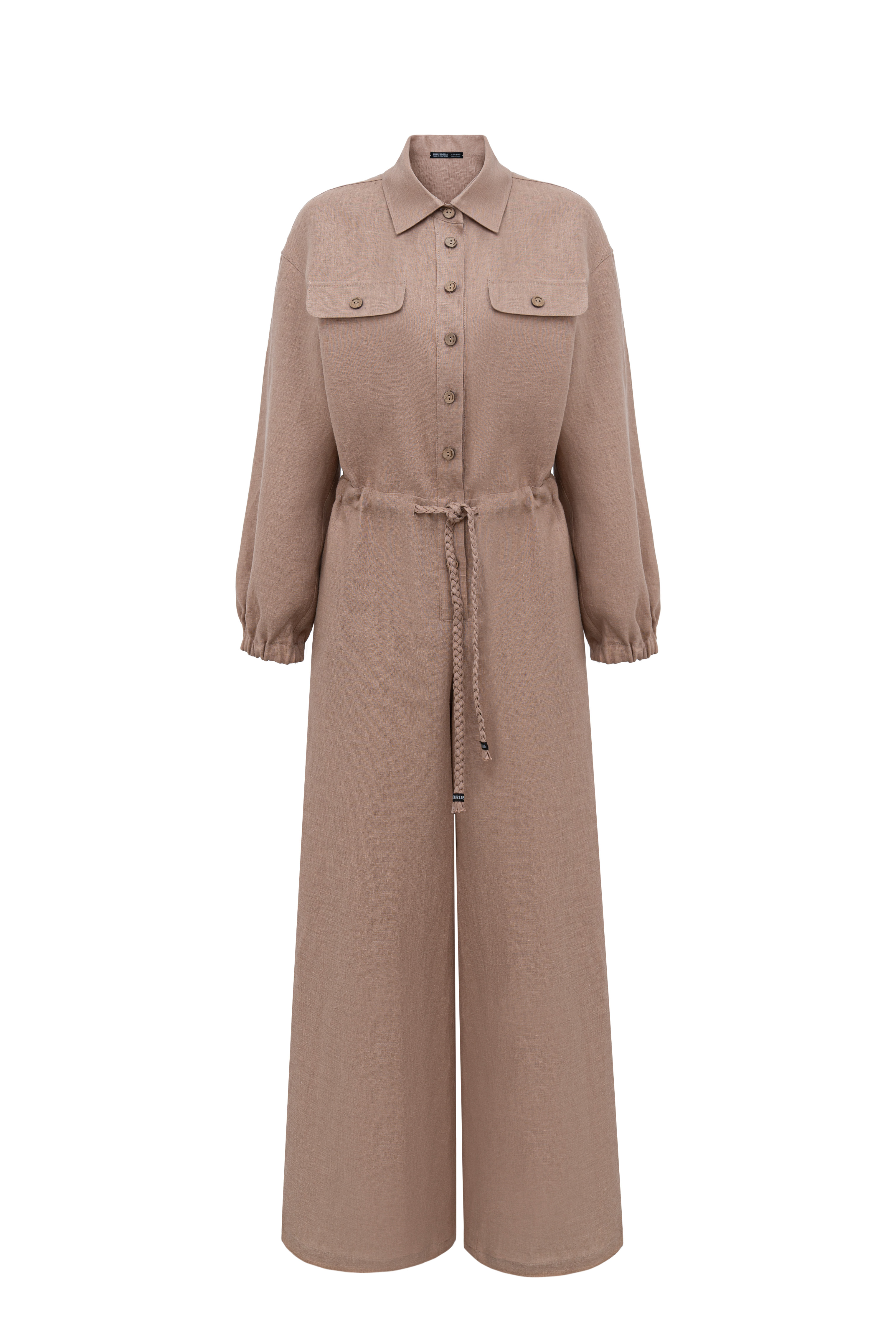 Комбинезон с длинным рукавом