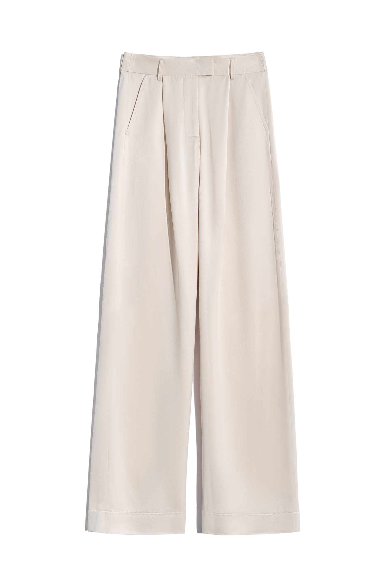 Атласные брюки 