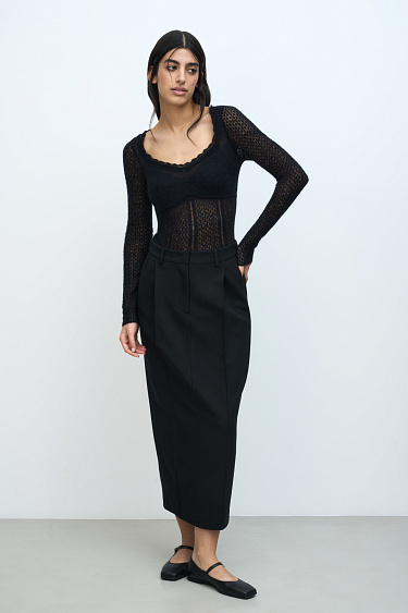 Ажурный джемпер из супер кид мохера и беби альпака