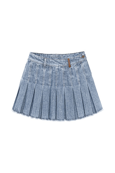 Джинсовая юбка мини