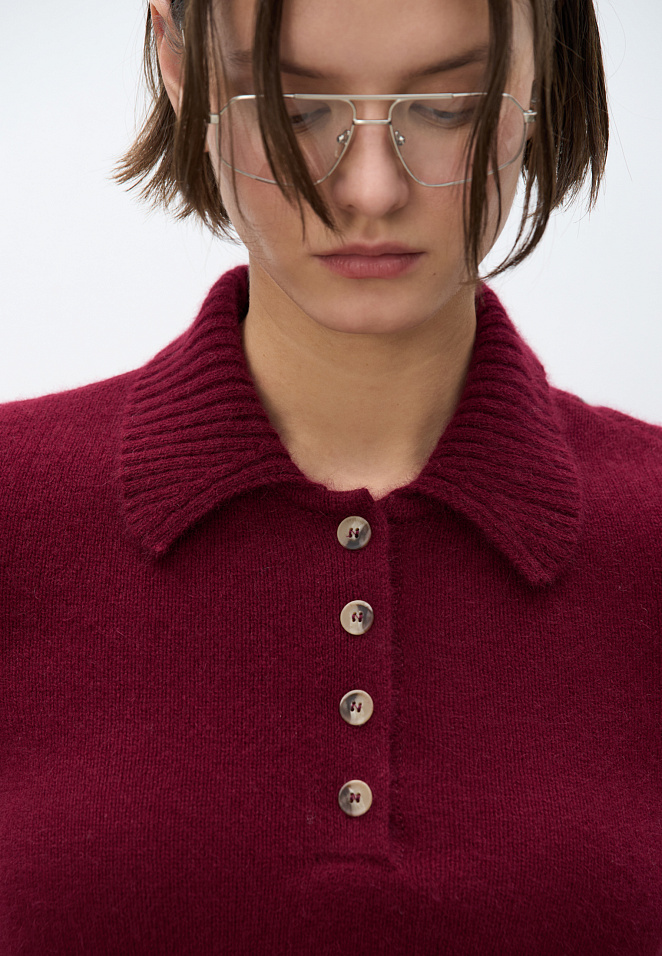 Поло из пуха лисы