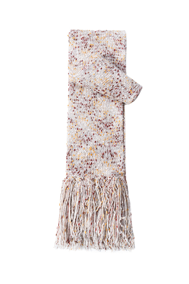 Шарф с шерстью альпака