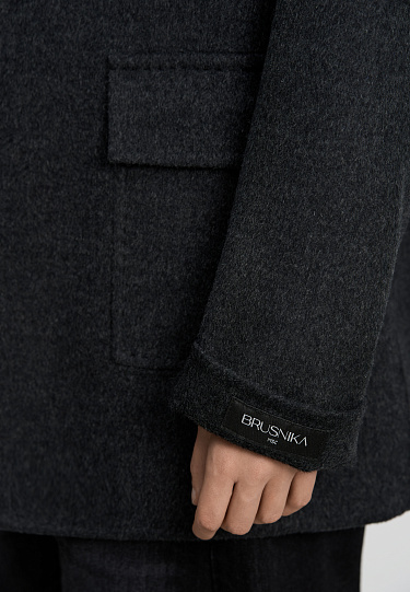 Жакет на запах из 100% шерсти