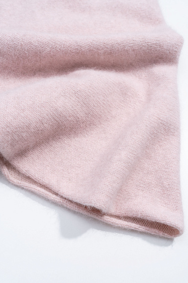 Юбка мини из пуха лисы