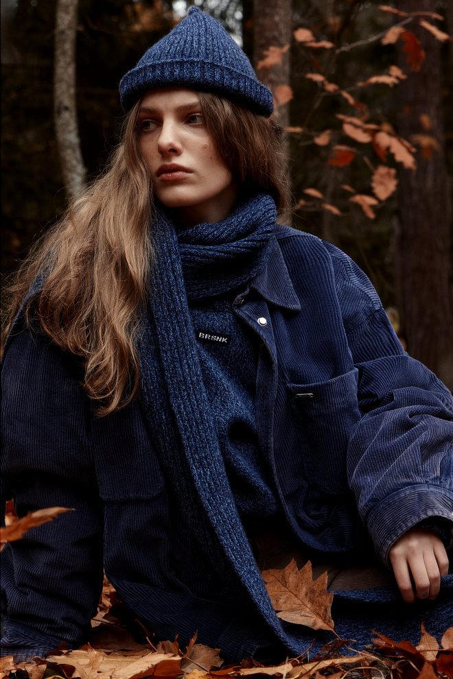 Вельветовая куртка из хлопка