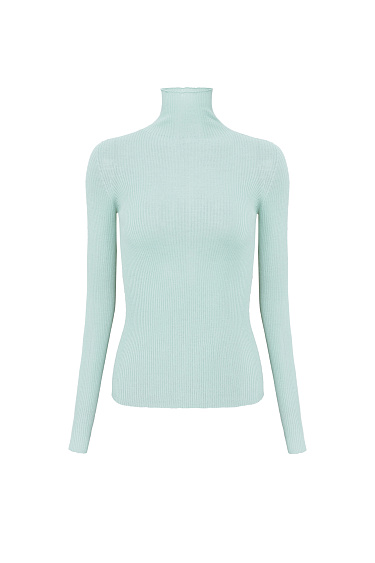 Трикотажная водолазка из шерсти мериноса 