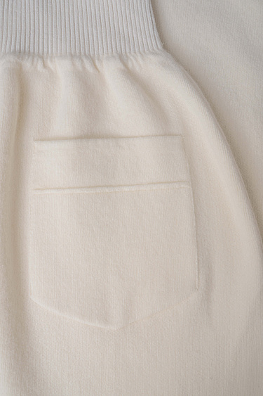 Трикотажная юбка из кашемира и шерсти