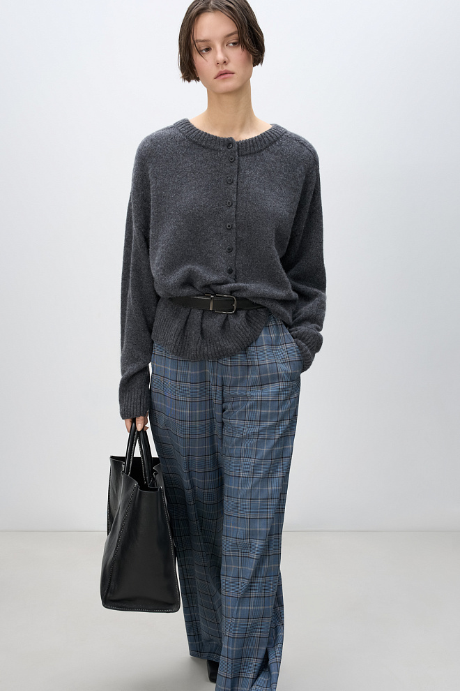 Джемпер из шерсти яка