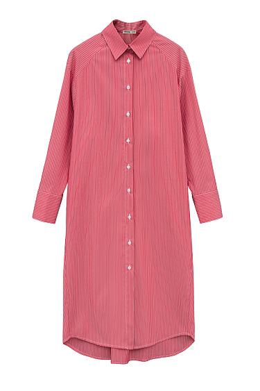 Платье-рубашка из 100% хлопка