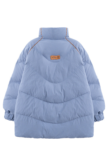 Стеганый пуховик из текстурного нейлона